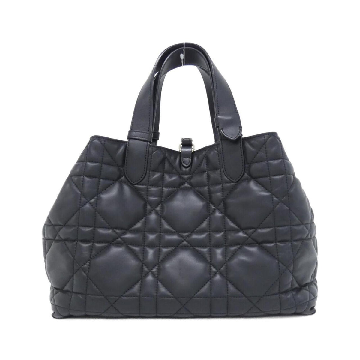 Christian Dior Black Leather Handbag Pouch (Pre-Owned)