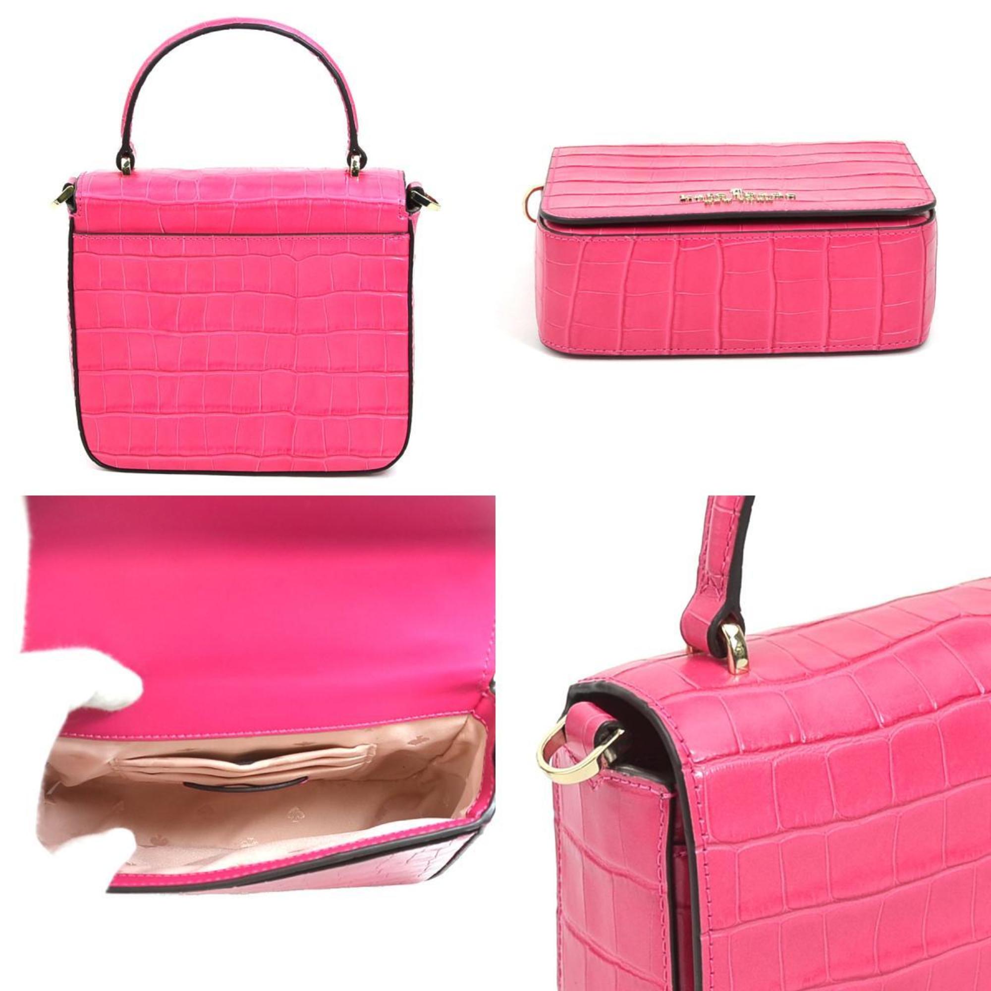 Kate Spade Pink Leather Shoulder Bag (Pre-Owned)
