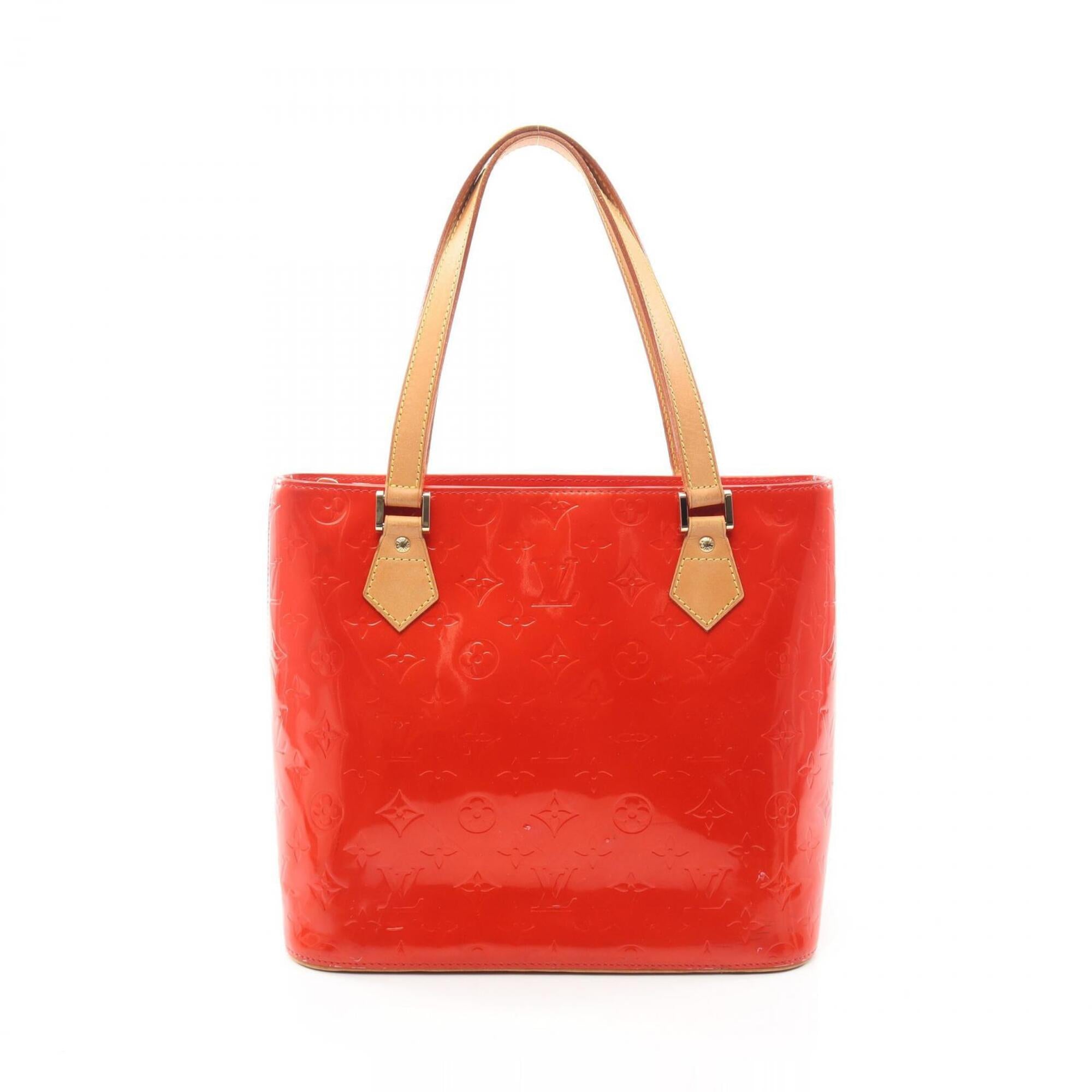 Louis Vuitton Red Color Leather Handbag (Pre-Owned)