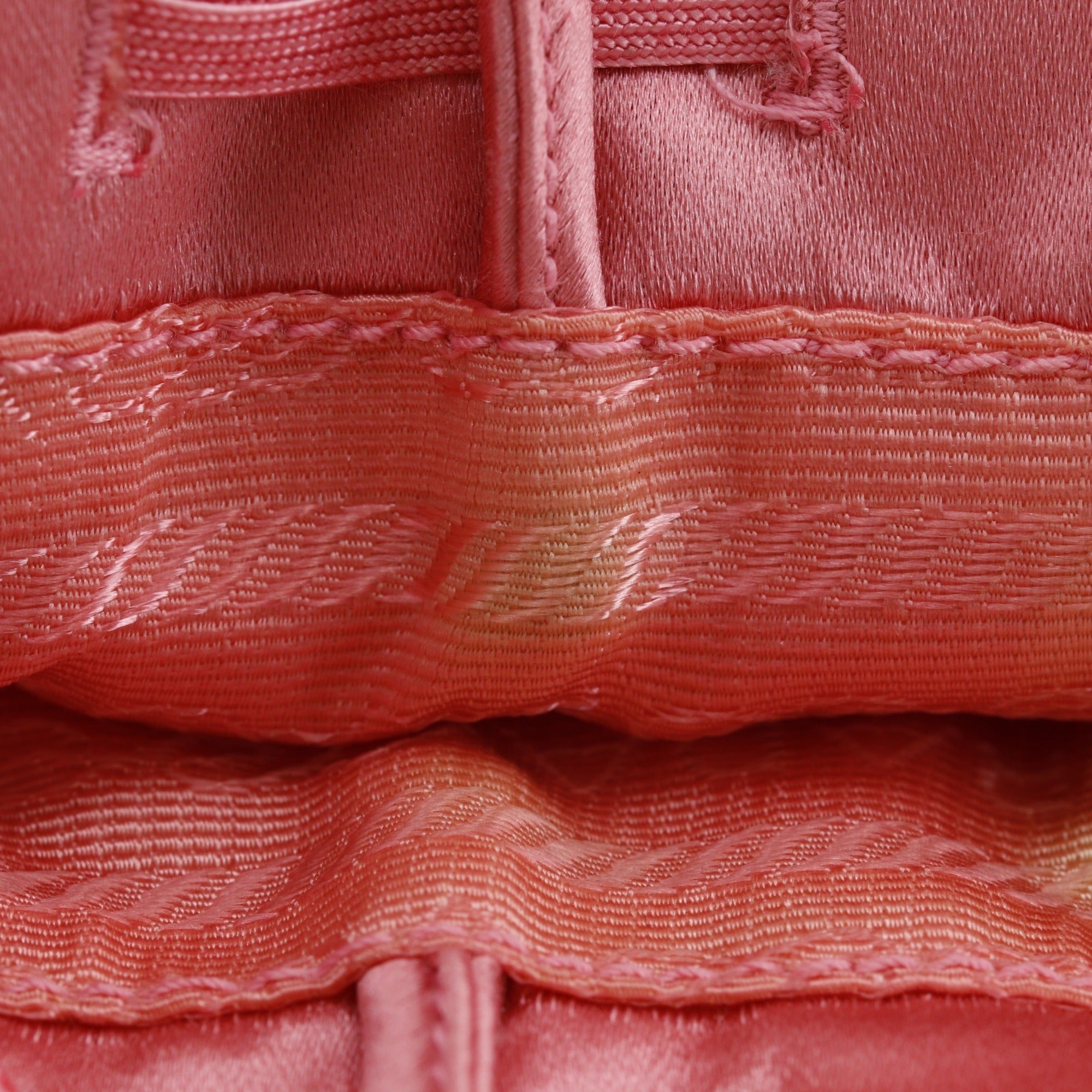Prada Pink Satin Handbag (Pre-Owned)