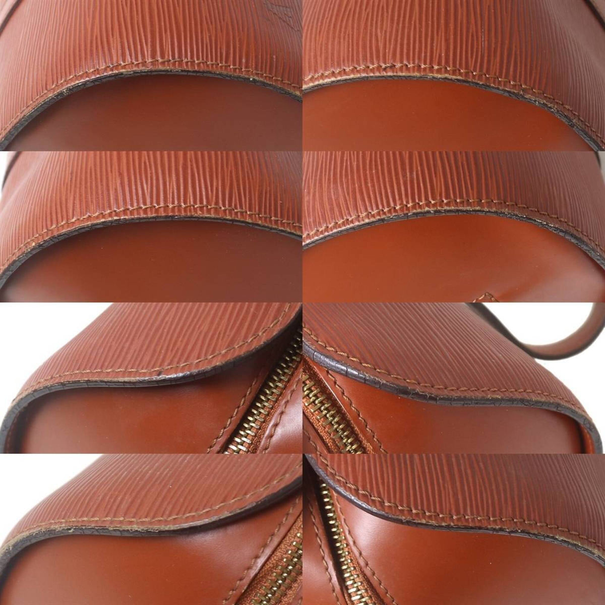 Louis Vuitton Brown Epi Leather Handbag Pouch (Pre-Owned)