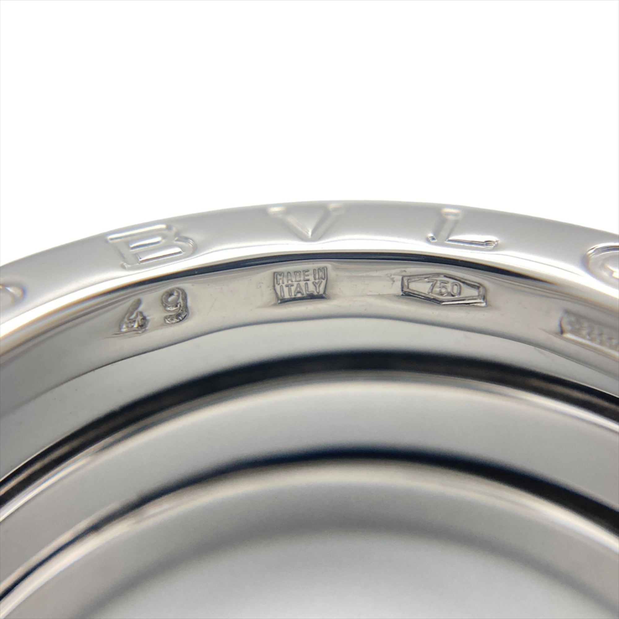 Bvlgari White Gold (18K) Band Ring (Pre-Owned)