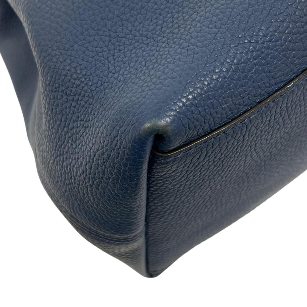 Gucci Blue Leather Shoulder Bag (Pre-Owned)