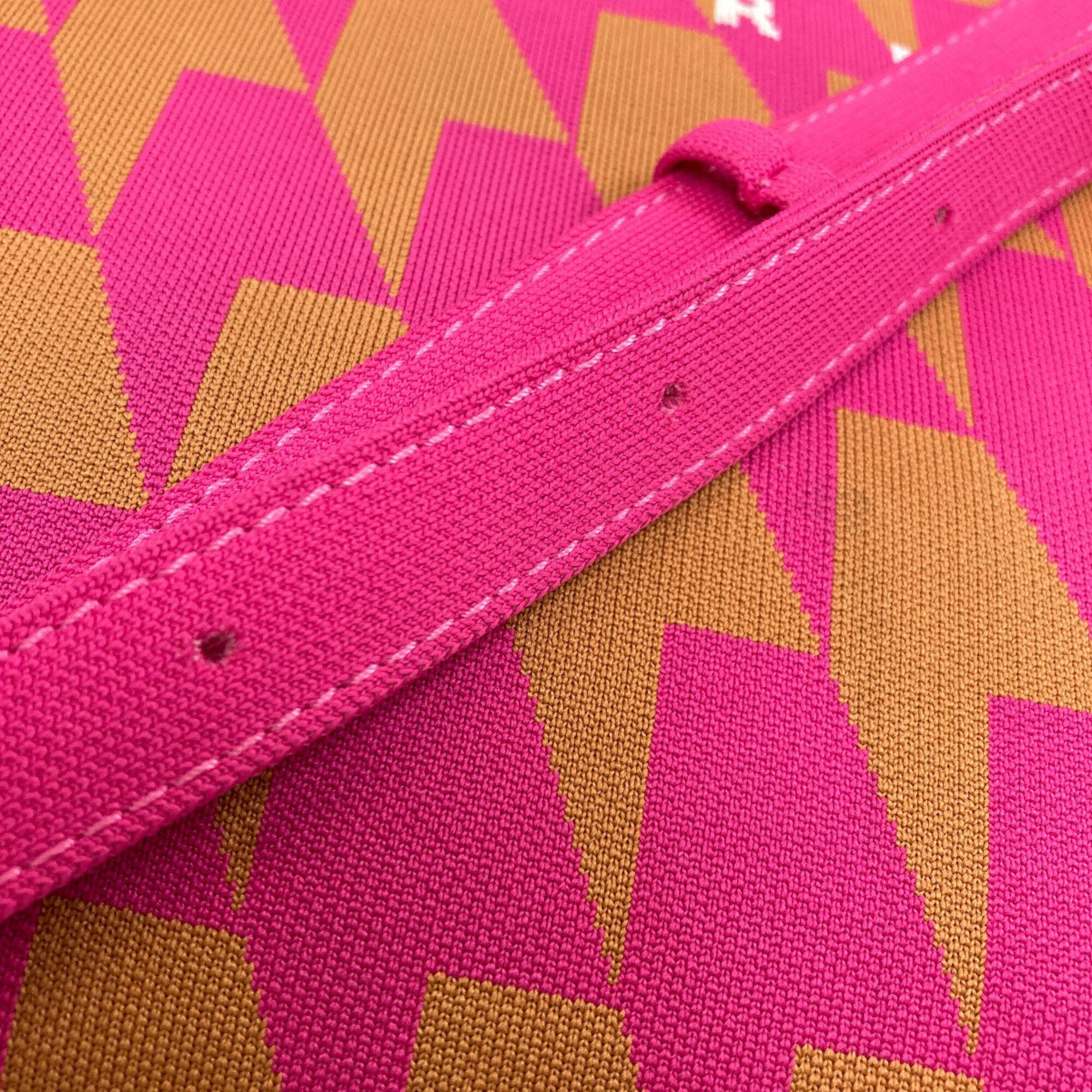 Marni Pink Canvas Handbag (Pre-Owned)