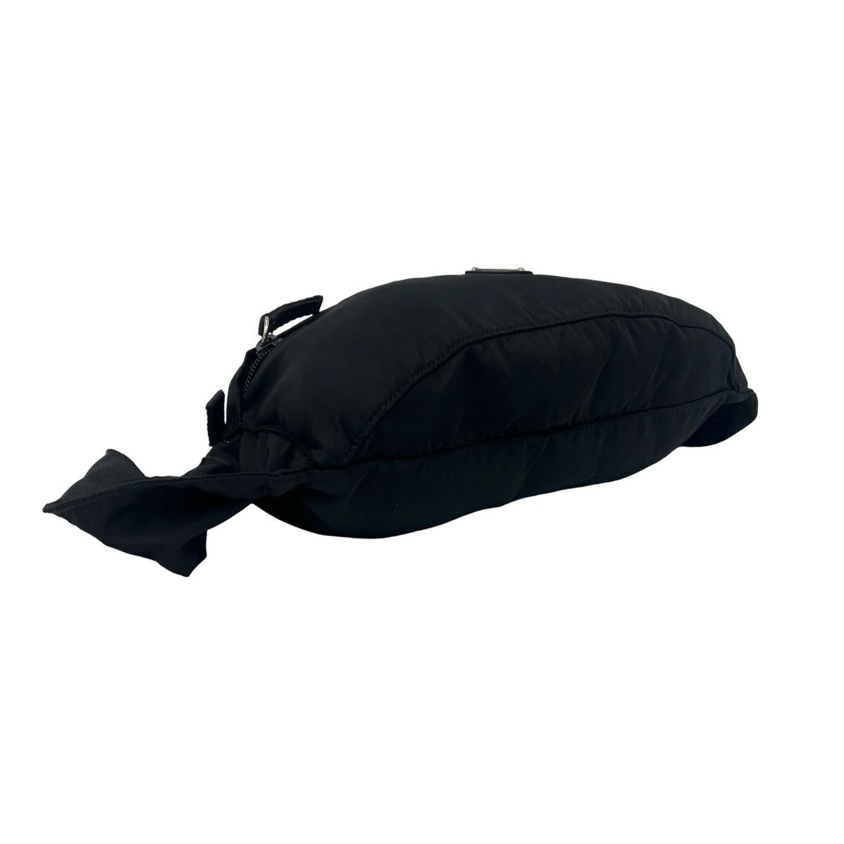 Prada Black Nylon Pouch Shoulder Bag Sling Bag (Pre-Owned)