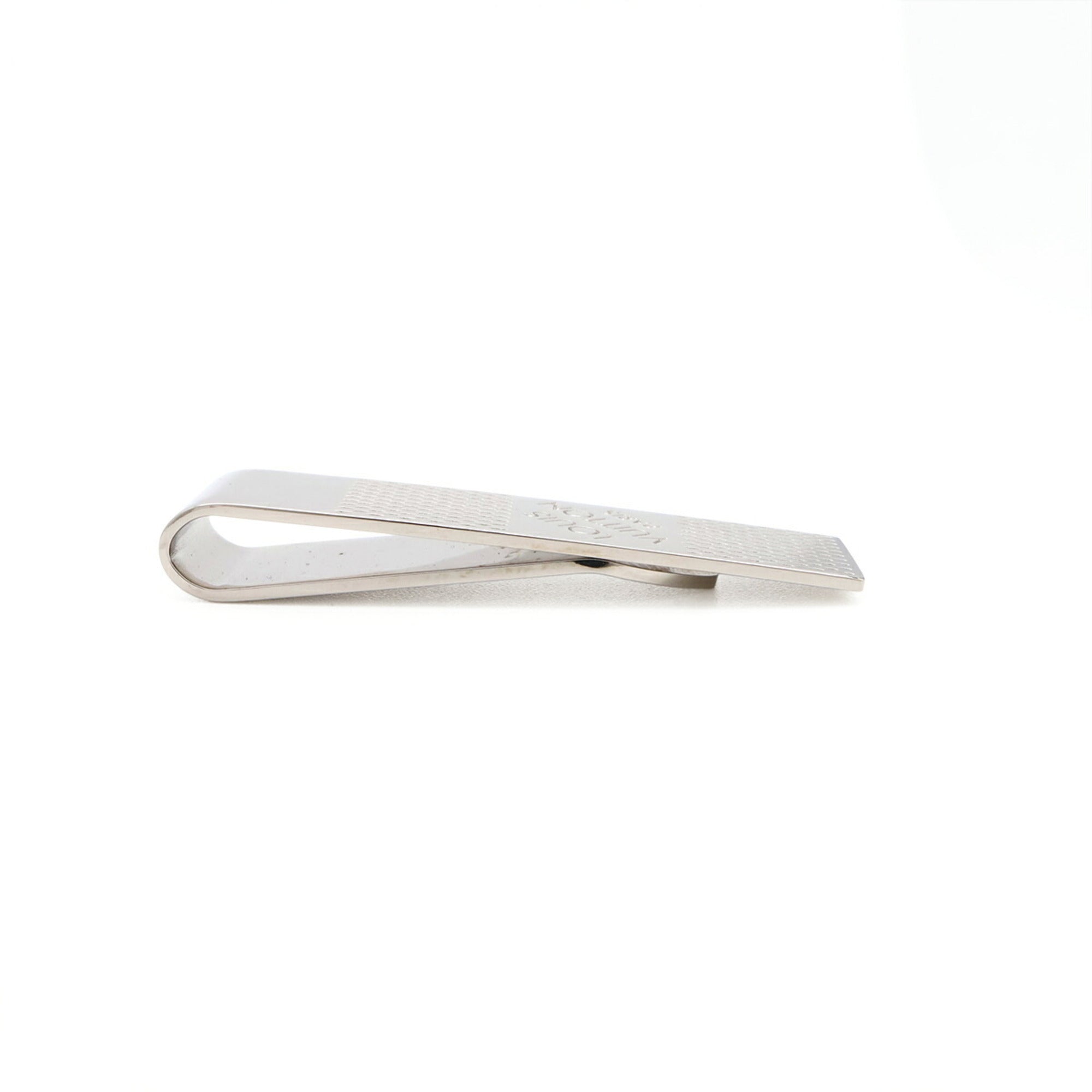 Louis Vuitton Silver Metal Money Clip (Pre-Owned)