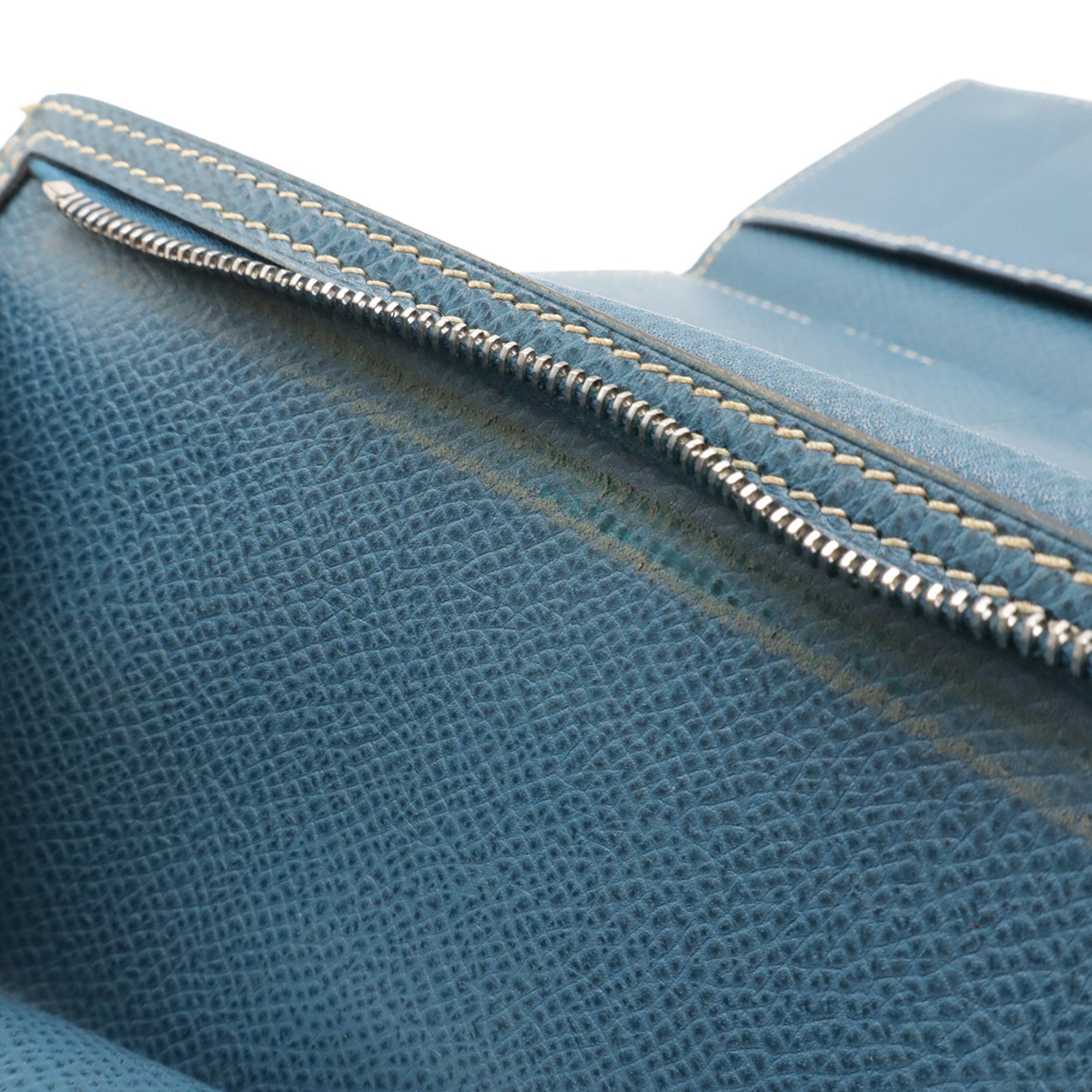 Hermes Bearn Colvert Epsom Leather Long Wallet (Tri-Fold) (Pre-Owned)