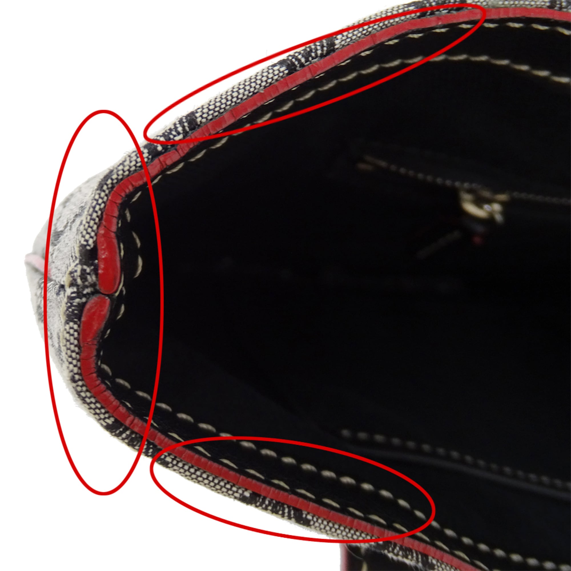 Celine Black Canvas Handbag Tote Bag (Pre-Owned)