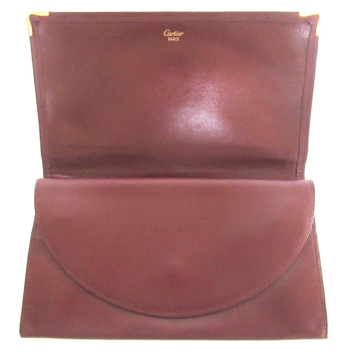 Cartier Bordeaux Long Wallet (Bi-Fold) (Pre-Owned)