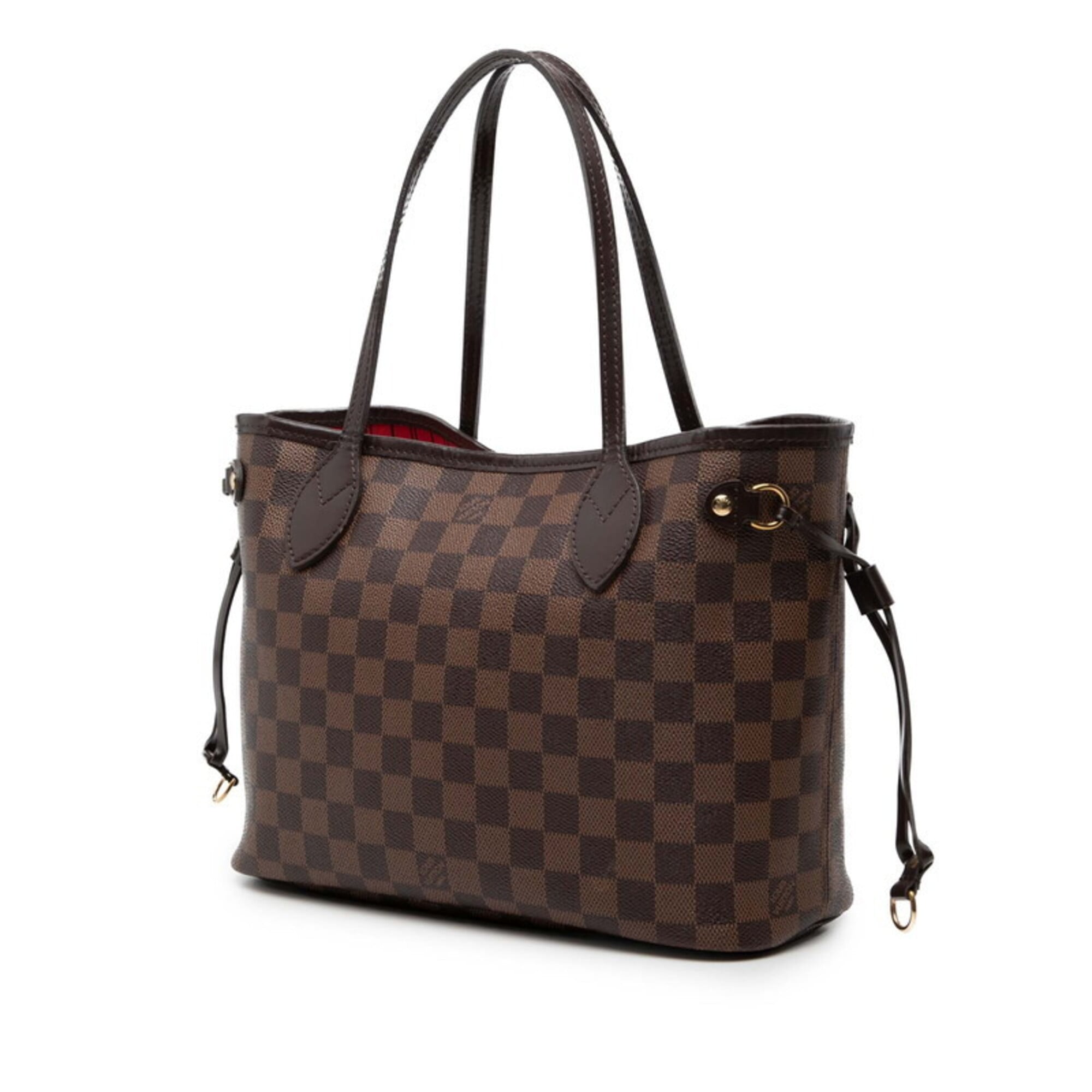Louis Vuitton Brown Pvc Leather Tote Bag (Pre-Owned)