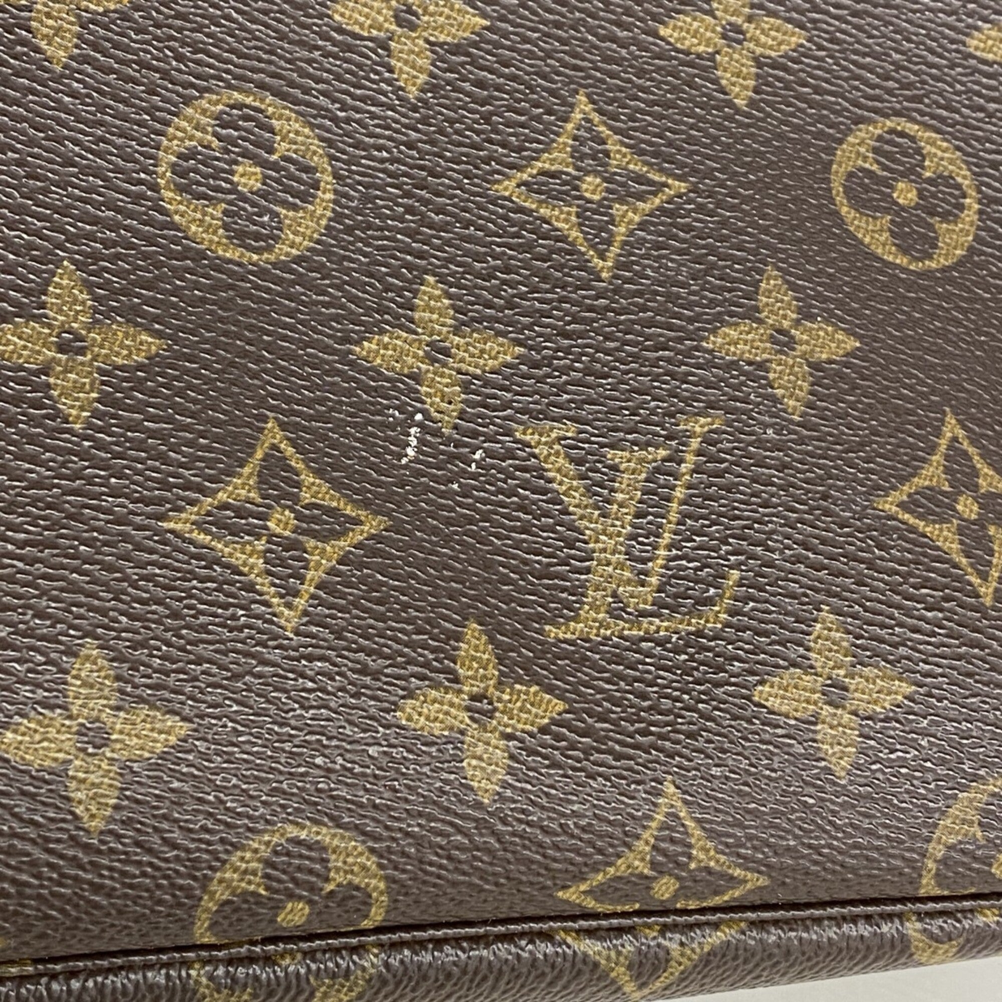 Louis Vuitton Brown Pouch (Pre-Owned)