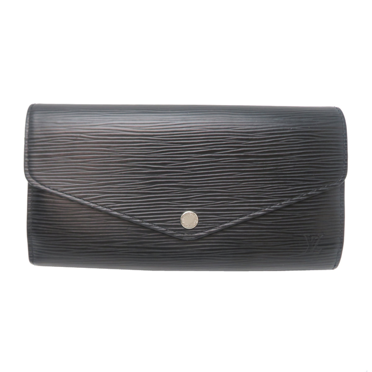 Louis Vuitton Black Epi Leather Long Wallet (Bi-Fold) (Pre-Owned)