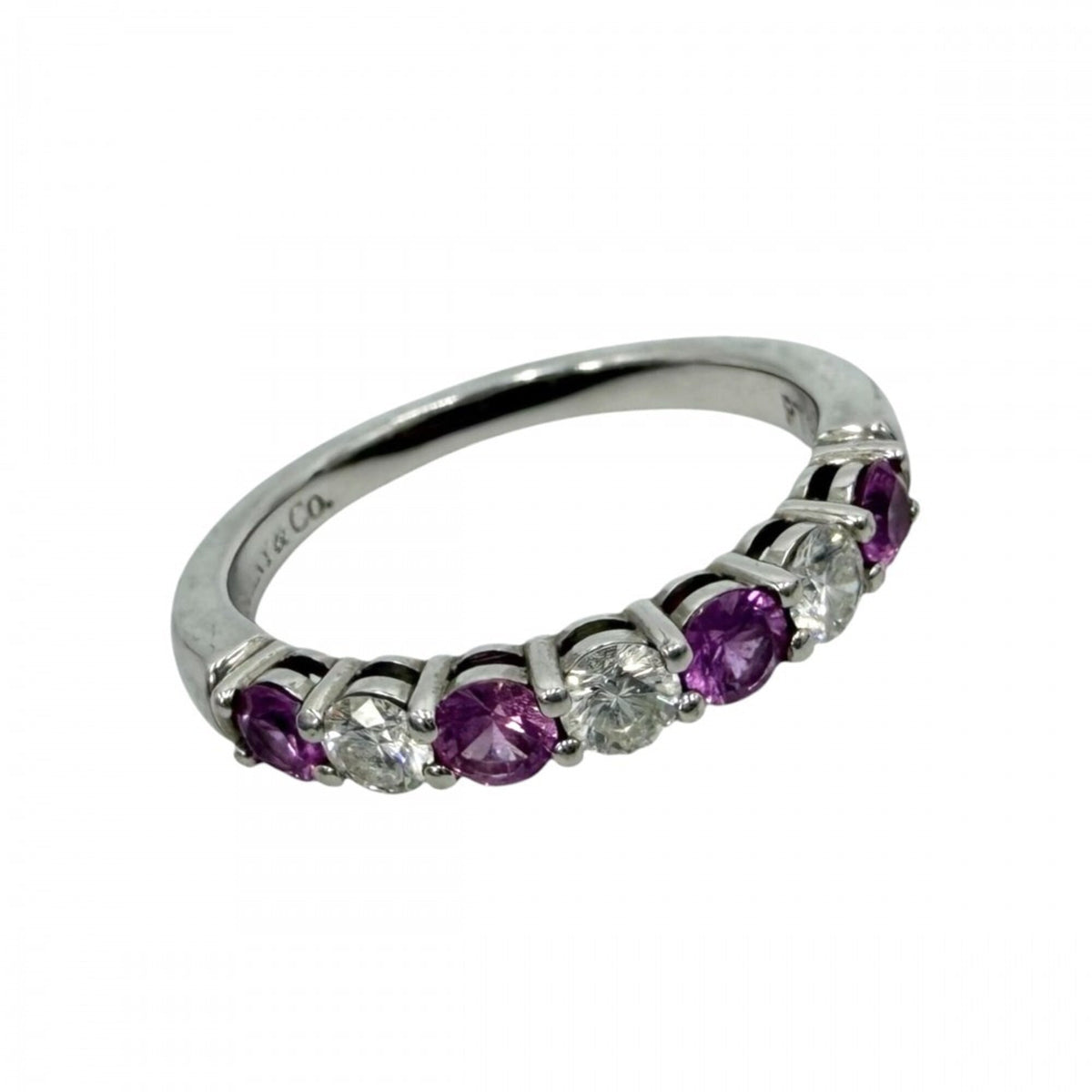 Tiffany Platinum 950 Band Ring (Pre-Owned)