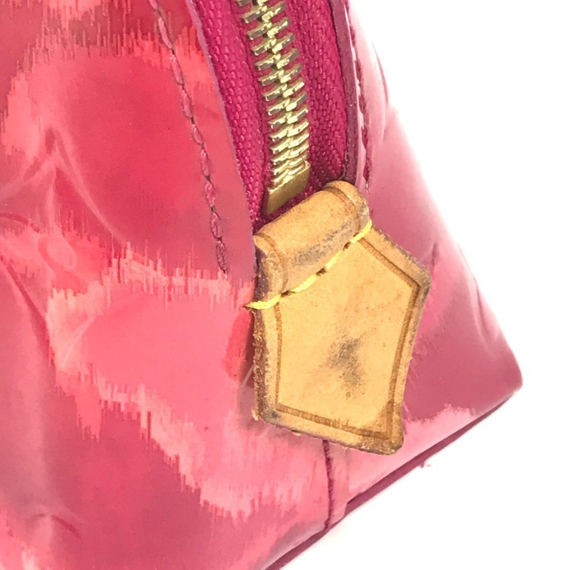 Louis Vuitton Pink Monogram Vernis Pochette Pouch (Pre-Owned)