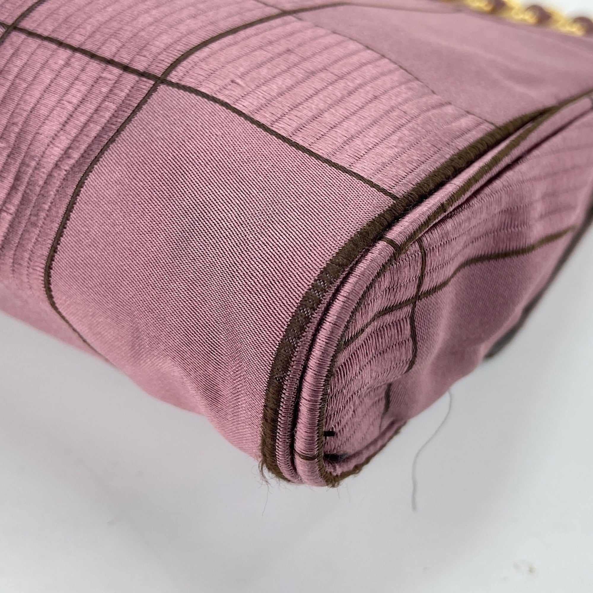 Prada Purple Nylon Shoulder Bag (Pre-Owned)