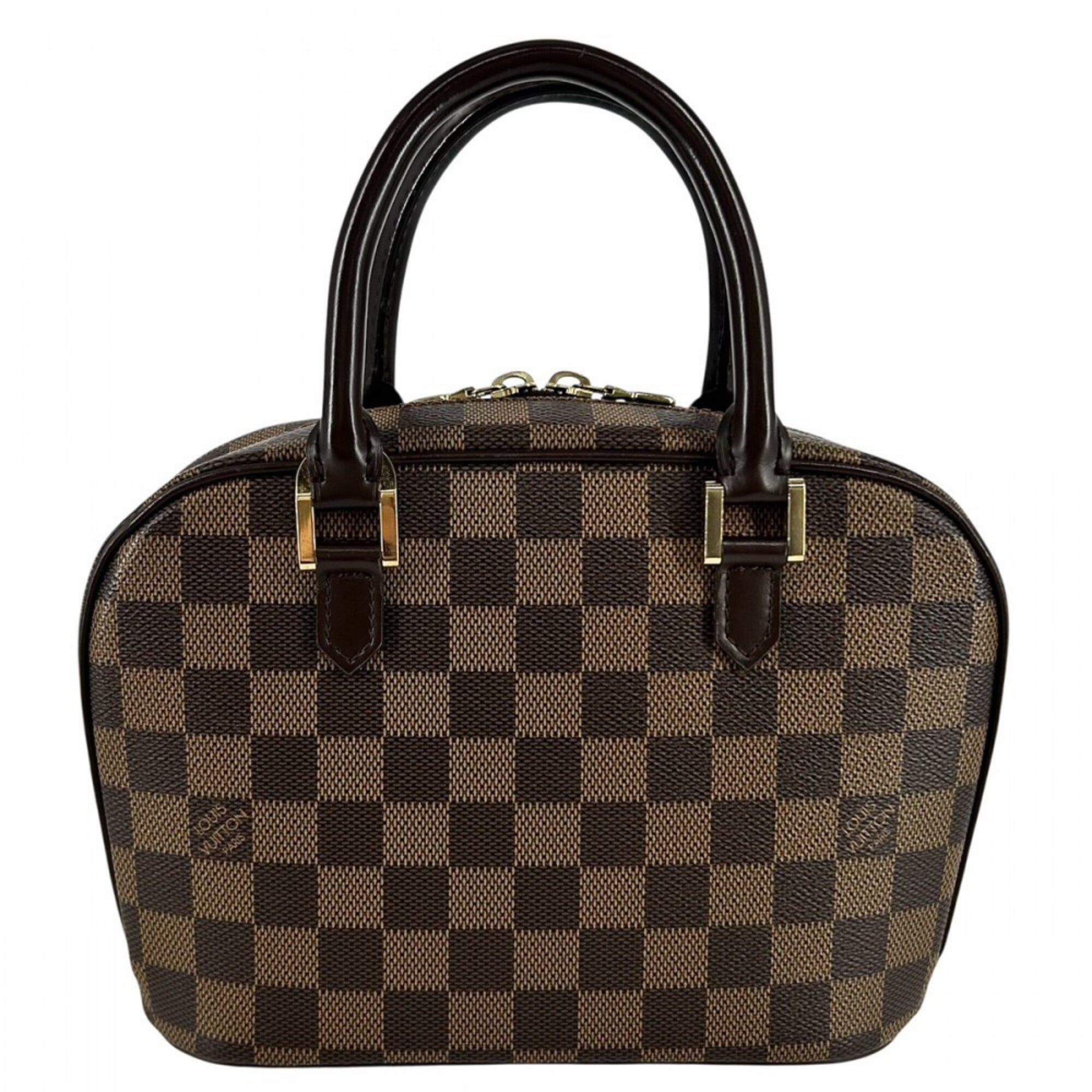 Louis Vuitton Brown Damier Canvas Handbag (Pre-Owned)