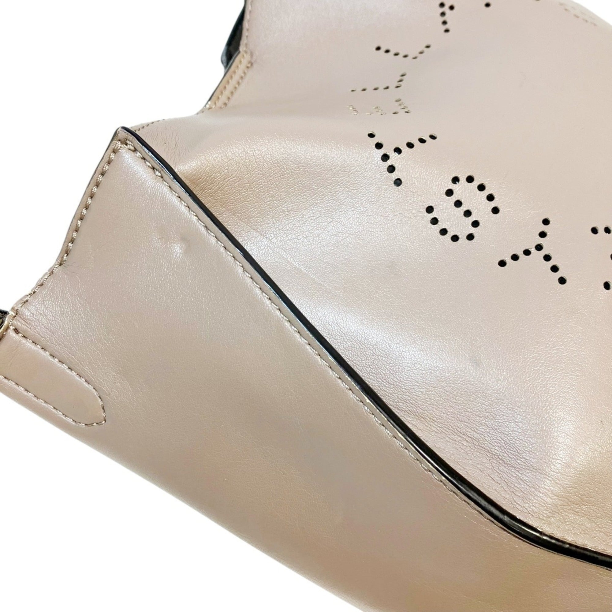 Stella Mccartney Beige Leather Shoulder Bag (Pre-Owned)