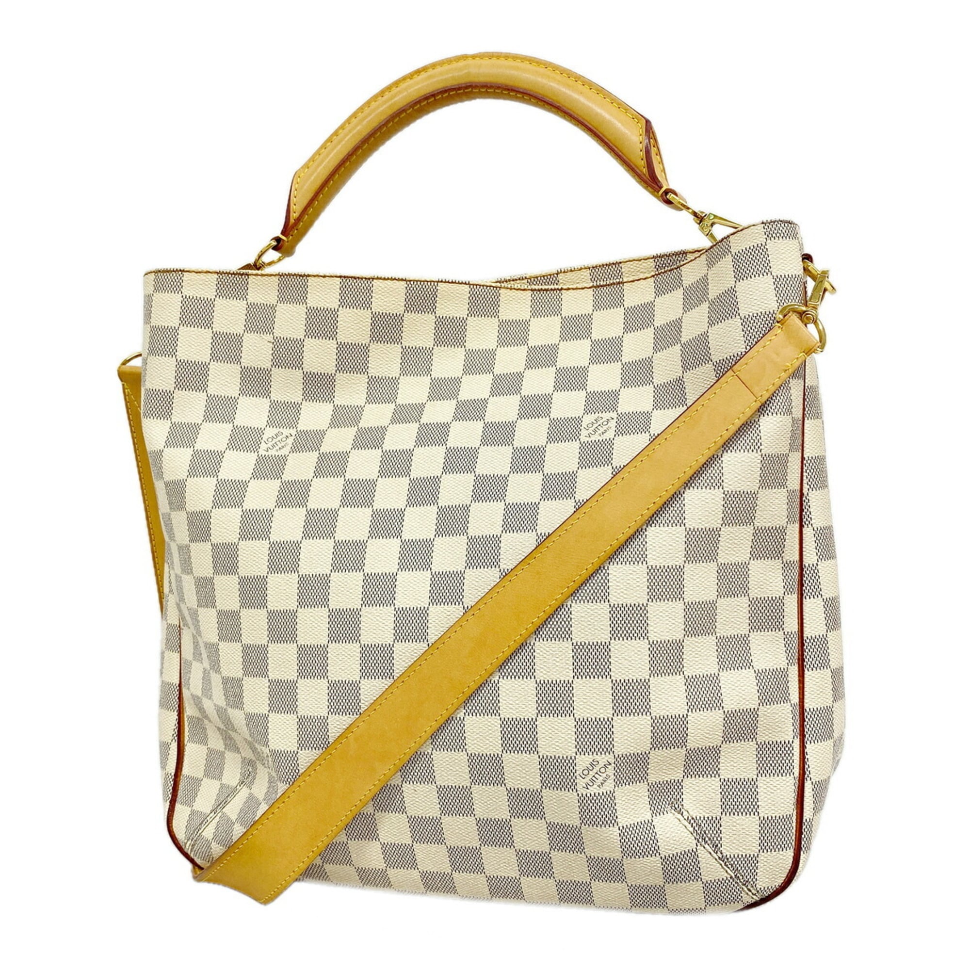 Louis Vuitton White Tote Bag (Pre-Owned)