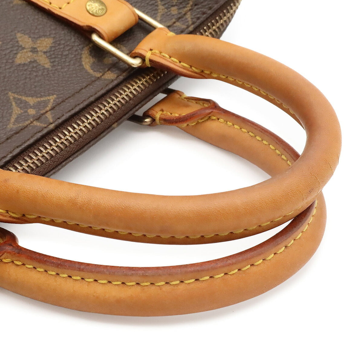 Louis Vuitton Brown Monogram Canvas Boston Bag Handbag (Pre-Owned)