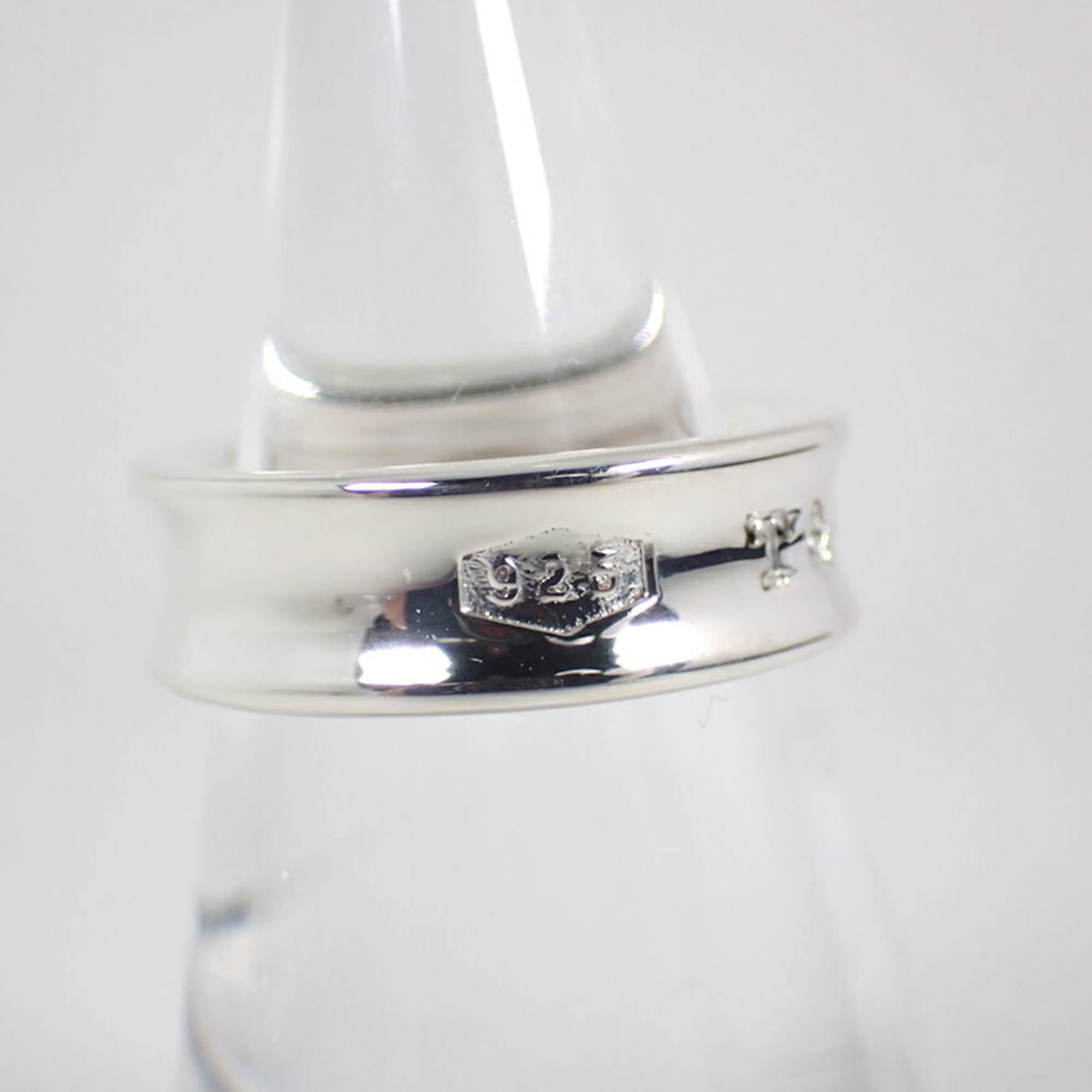 Tiffany Sterling Silver 925 Band Ring (Pre-Owned)