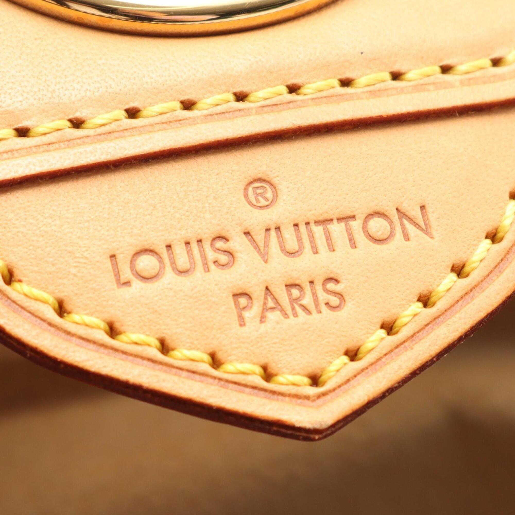 Louis Vuitton Brown Coated Canvas Leather Handbag (Pre-Owned)