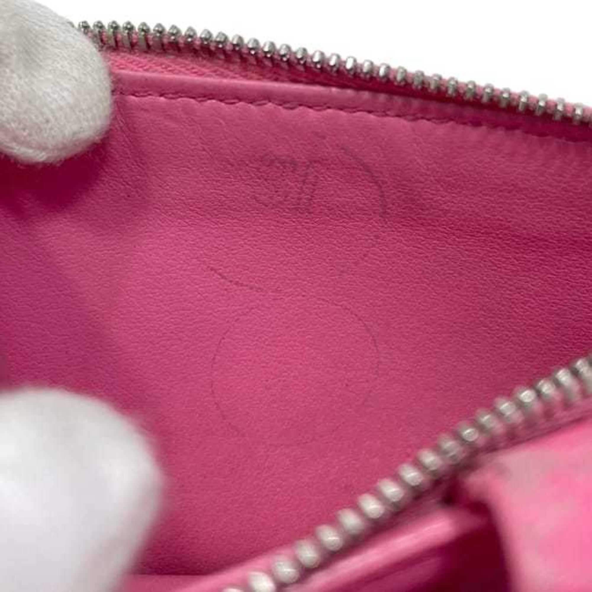 Bottega Veneta Pink Intrecciato Wallet (Bi-Fold) (Pre-Owned)