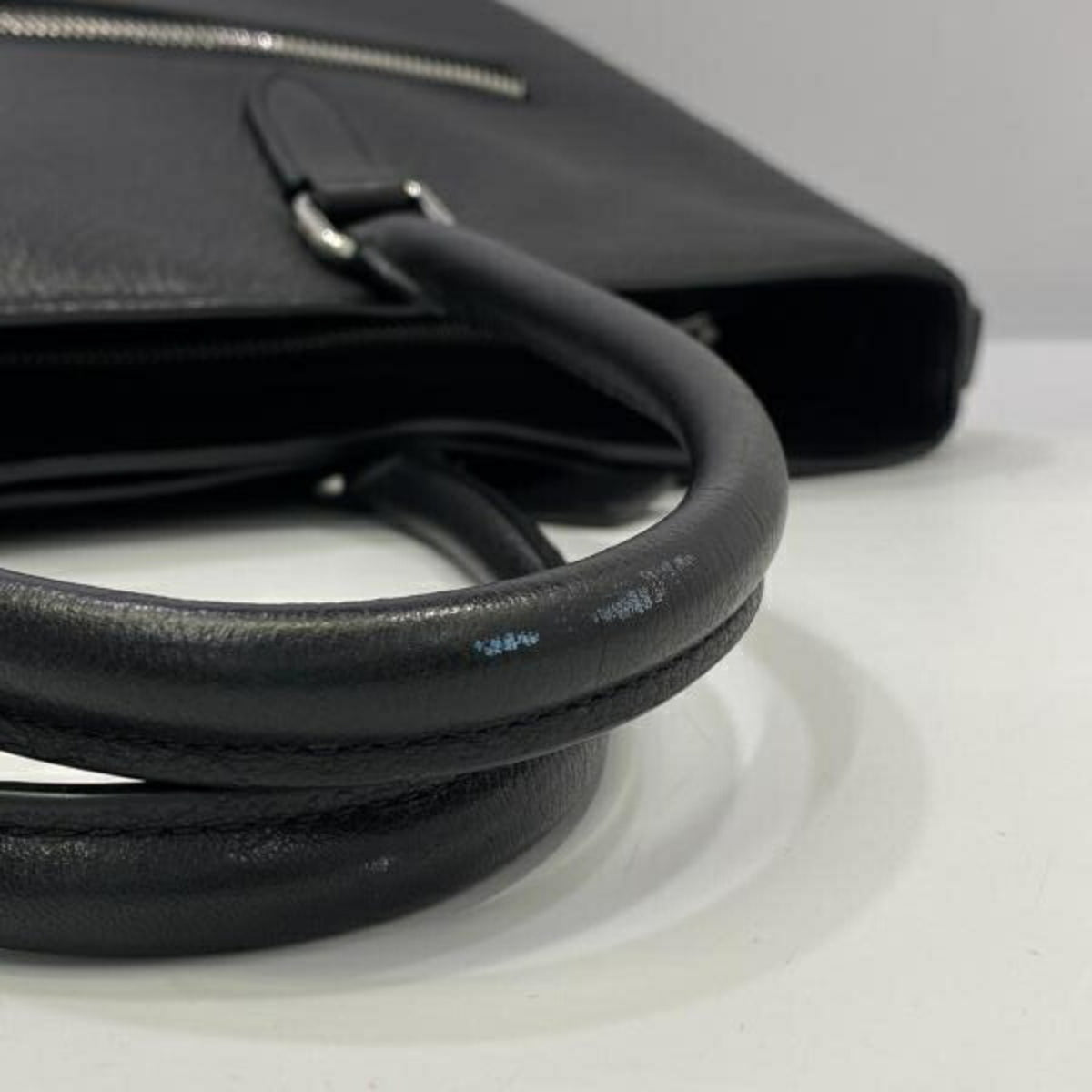 Coach Black Leather Tote Bag (Pre-Owned)