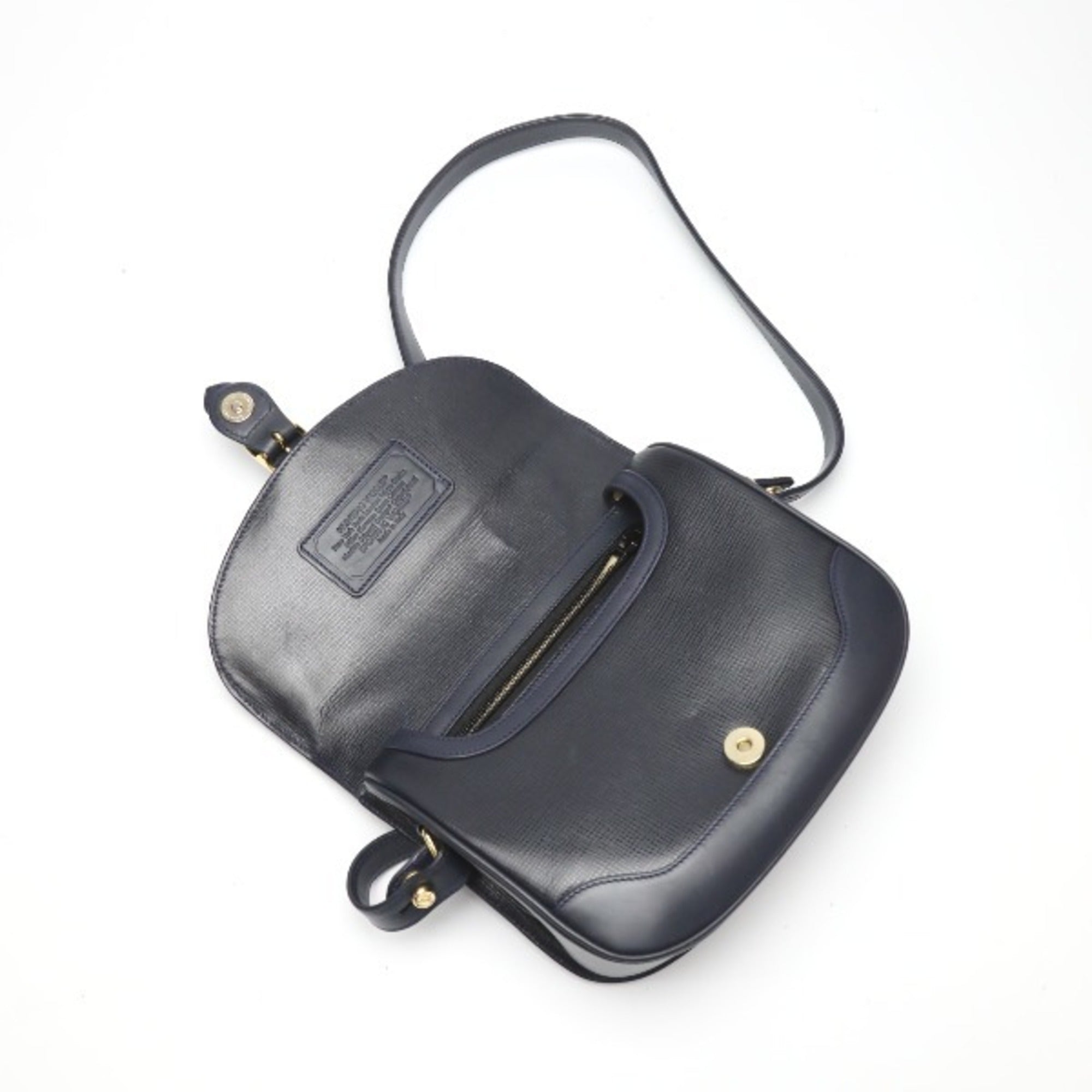 Hunting World Navy Shoulder Bag (Pre-Owned)