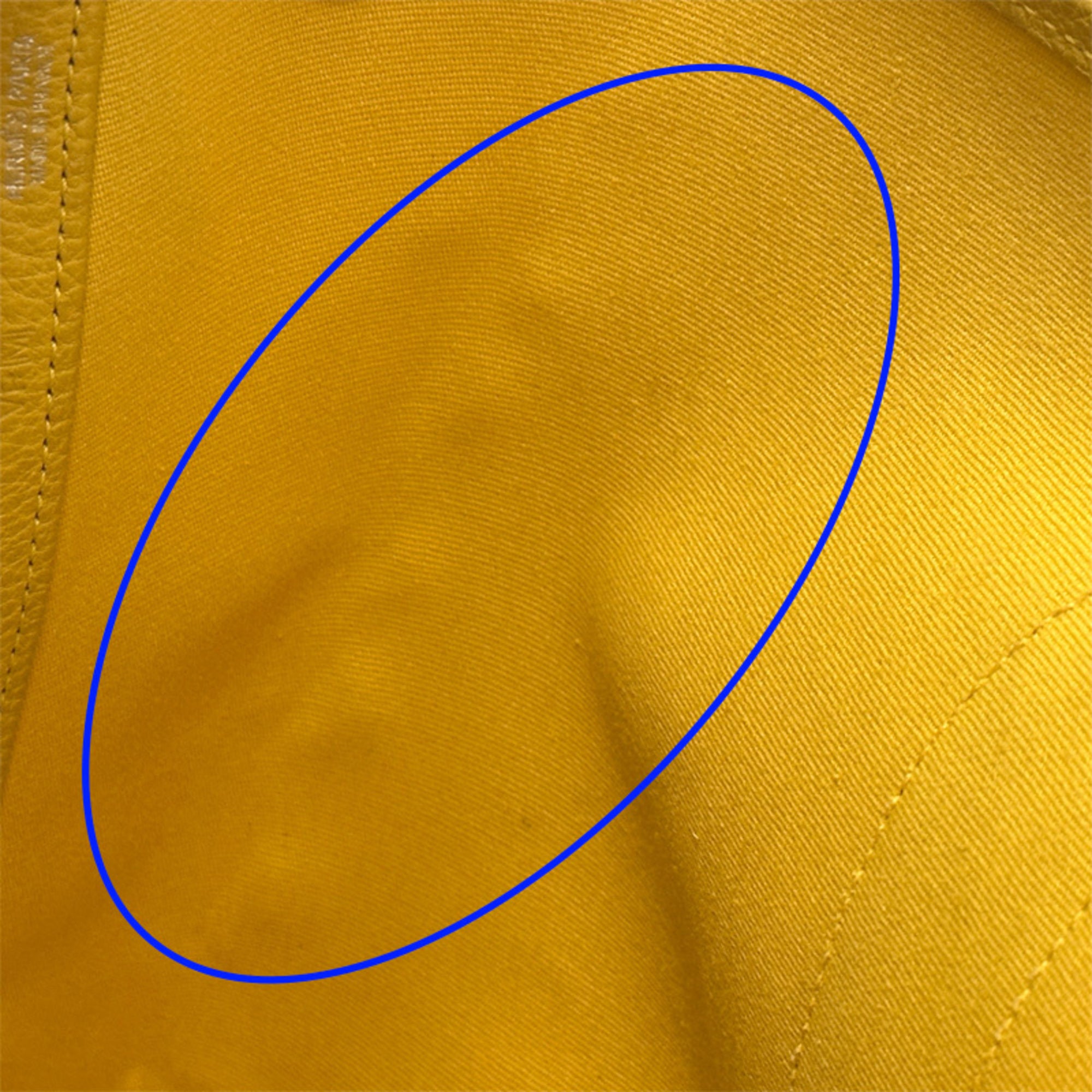 Hermes Yellow Toile Officier Tote Bag (Pre-Owned)