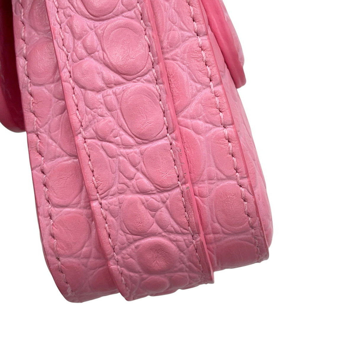 Balenciaga Pink Leather Handbag Shoulder Bag (Pre-Owned)