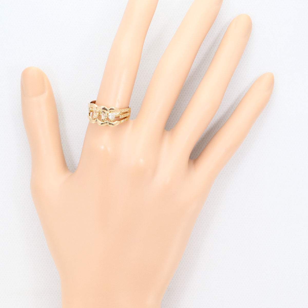 Unbranded Pink Gold Pink Gold (18K) Band Ring (Pre-Owned)