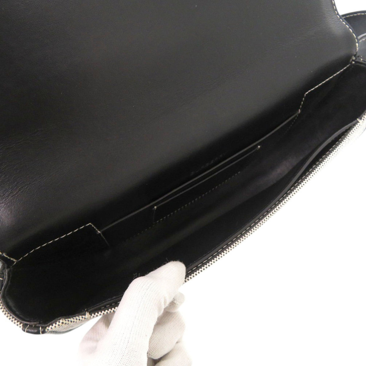 Burberry Black Canvas Leather Fanny Pack (Pre-Owned)