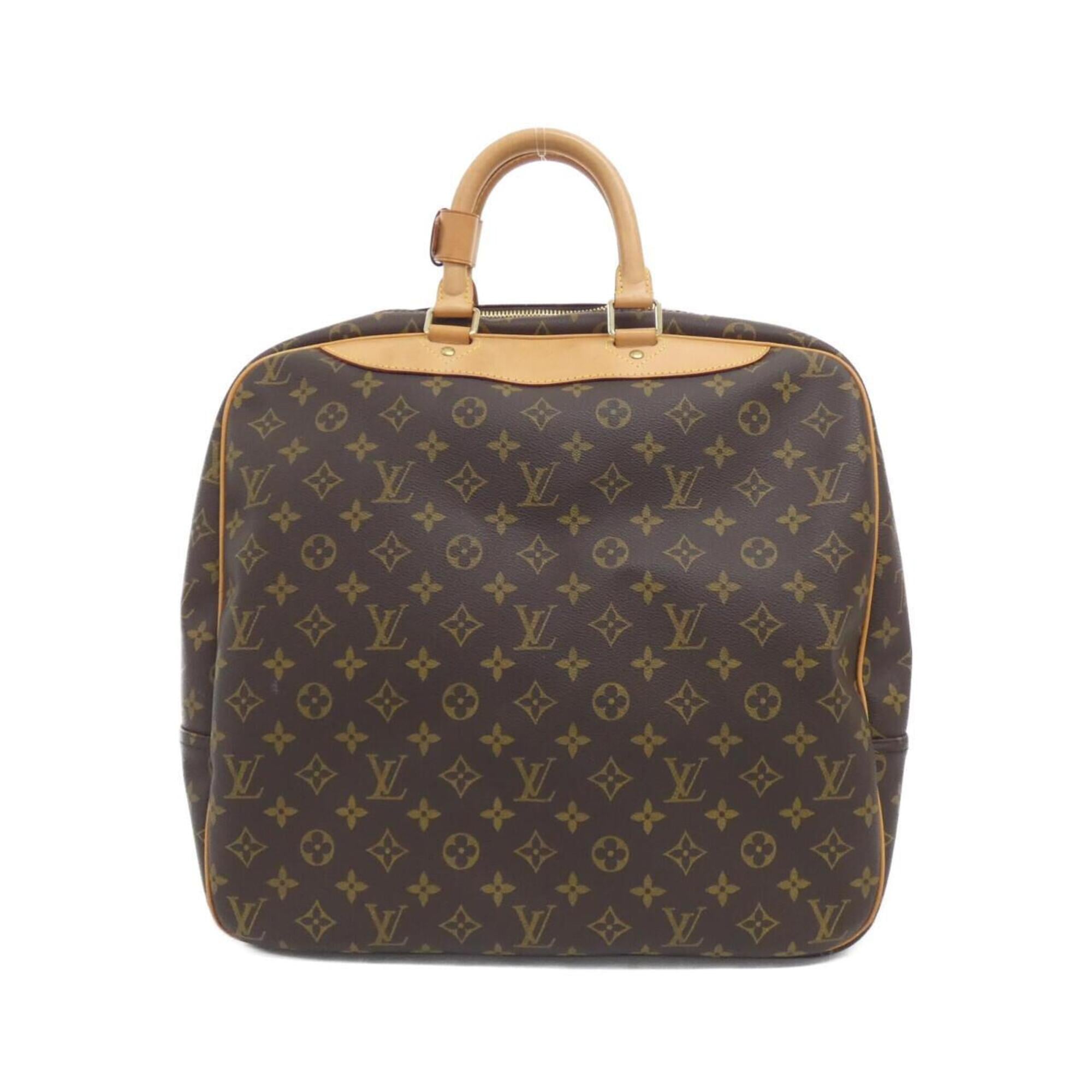 Louis Vuitton Monogram Marron Coated Canvas Handbag (Pre-Owned)