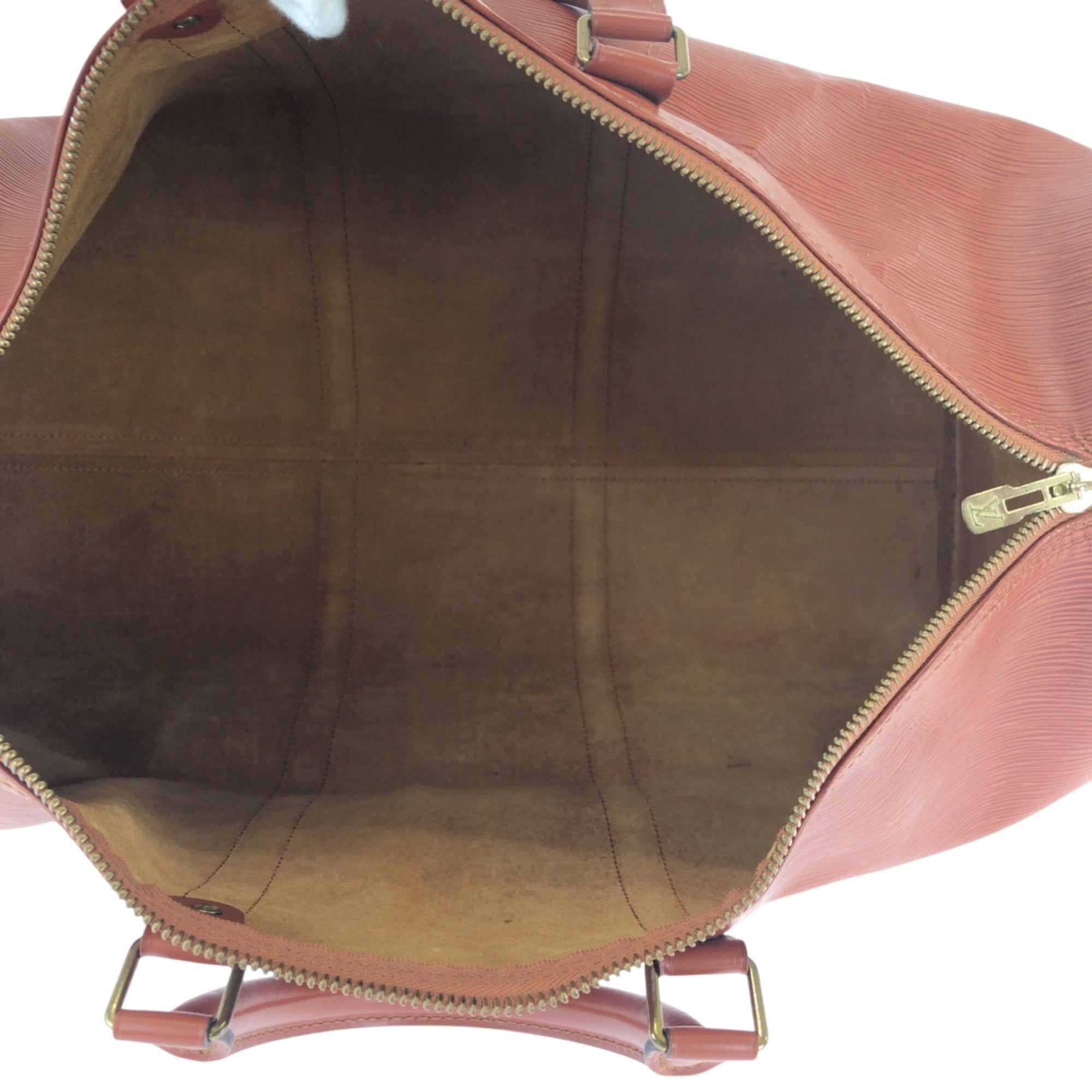 Louis Vuitton Brown Epi Leather Boston Bag Handbag (Pre-Owned)