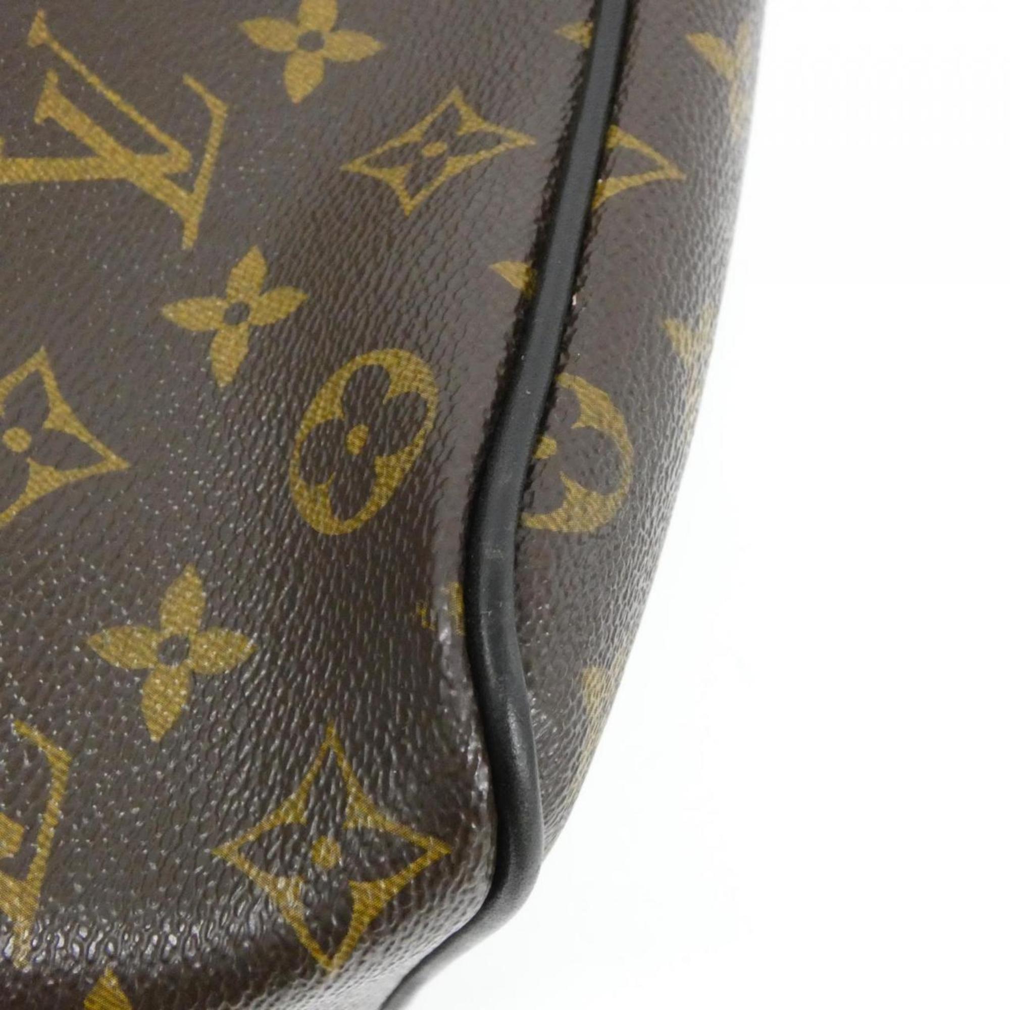 Louis Vuitton Brown Coated Canvas Backpack (Pre-Owned)