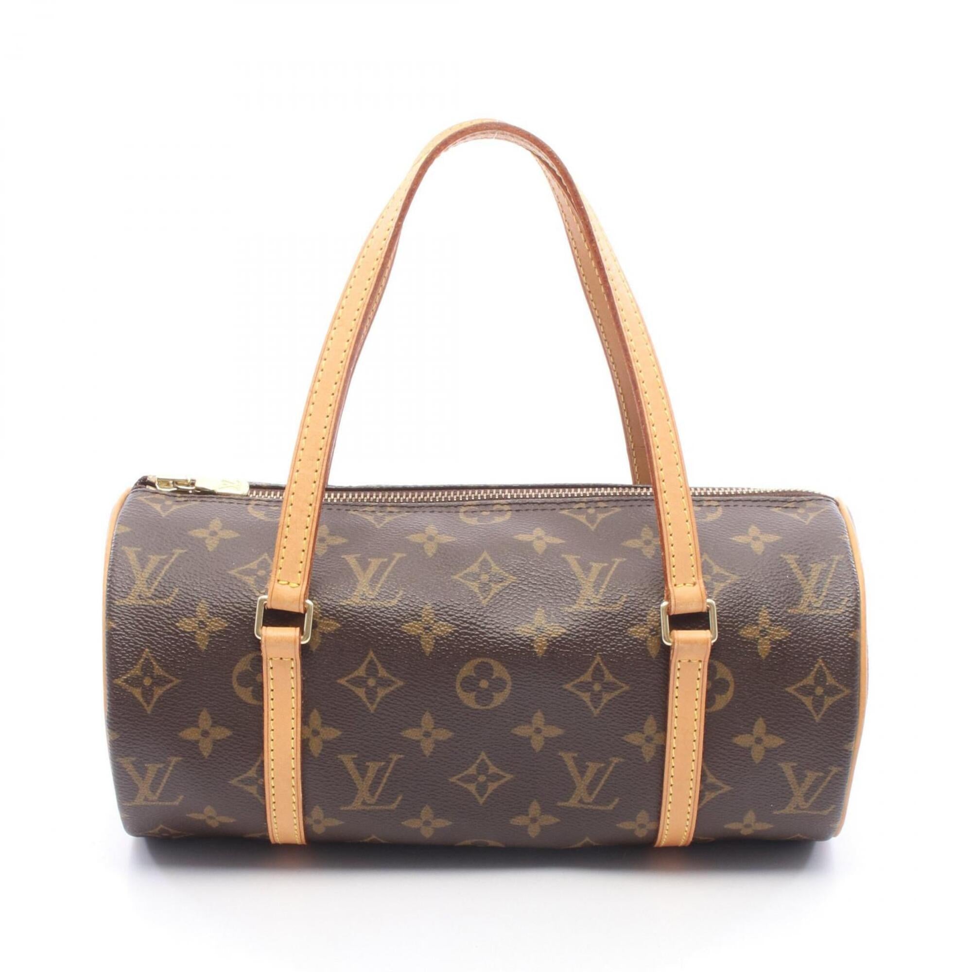Louis Vuitton Brown Pvc Leather Handbag (Pre-Owned)