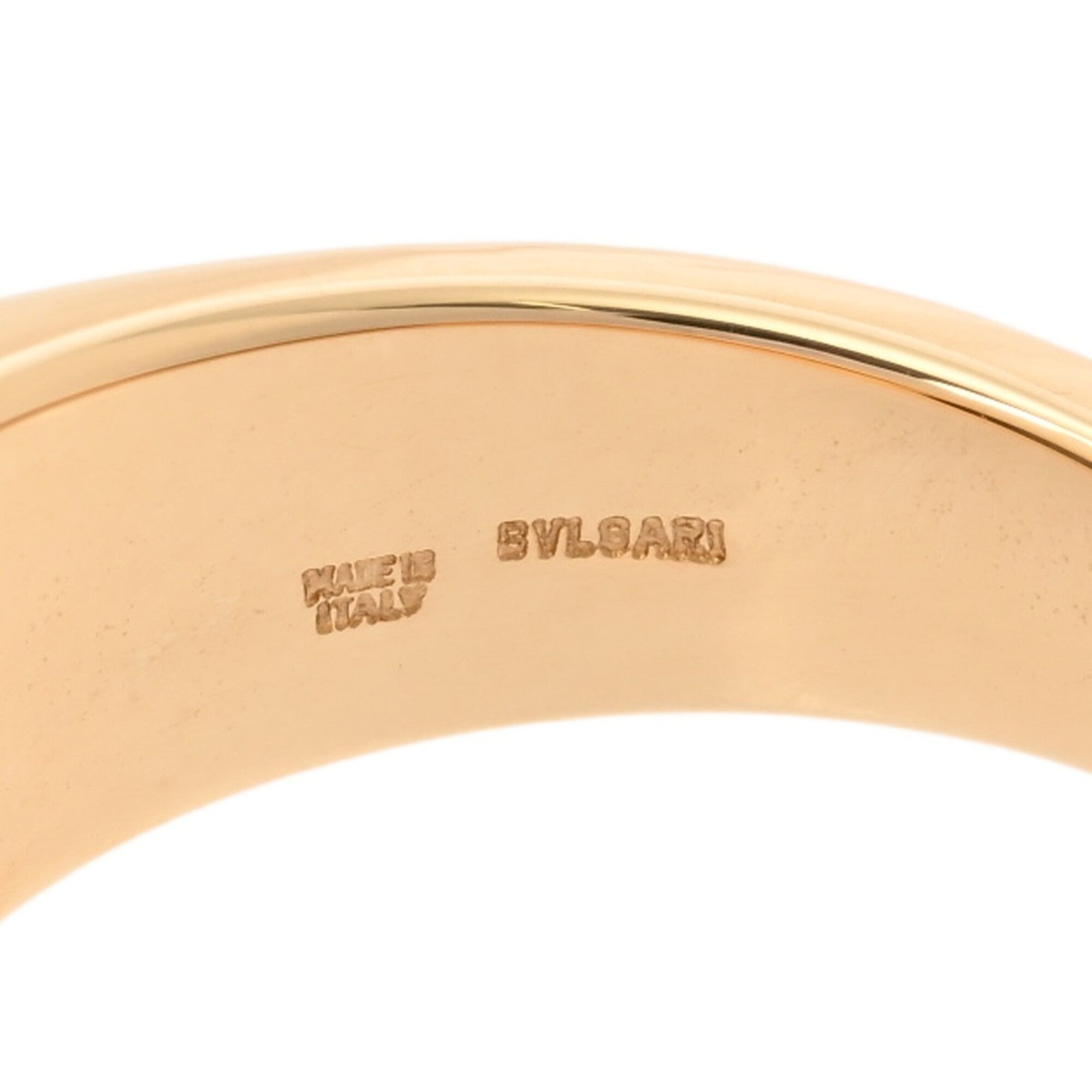 Bvlgari Yellow Gold (18K) Band Ring (Pre-Owned)