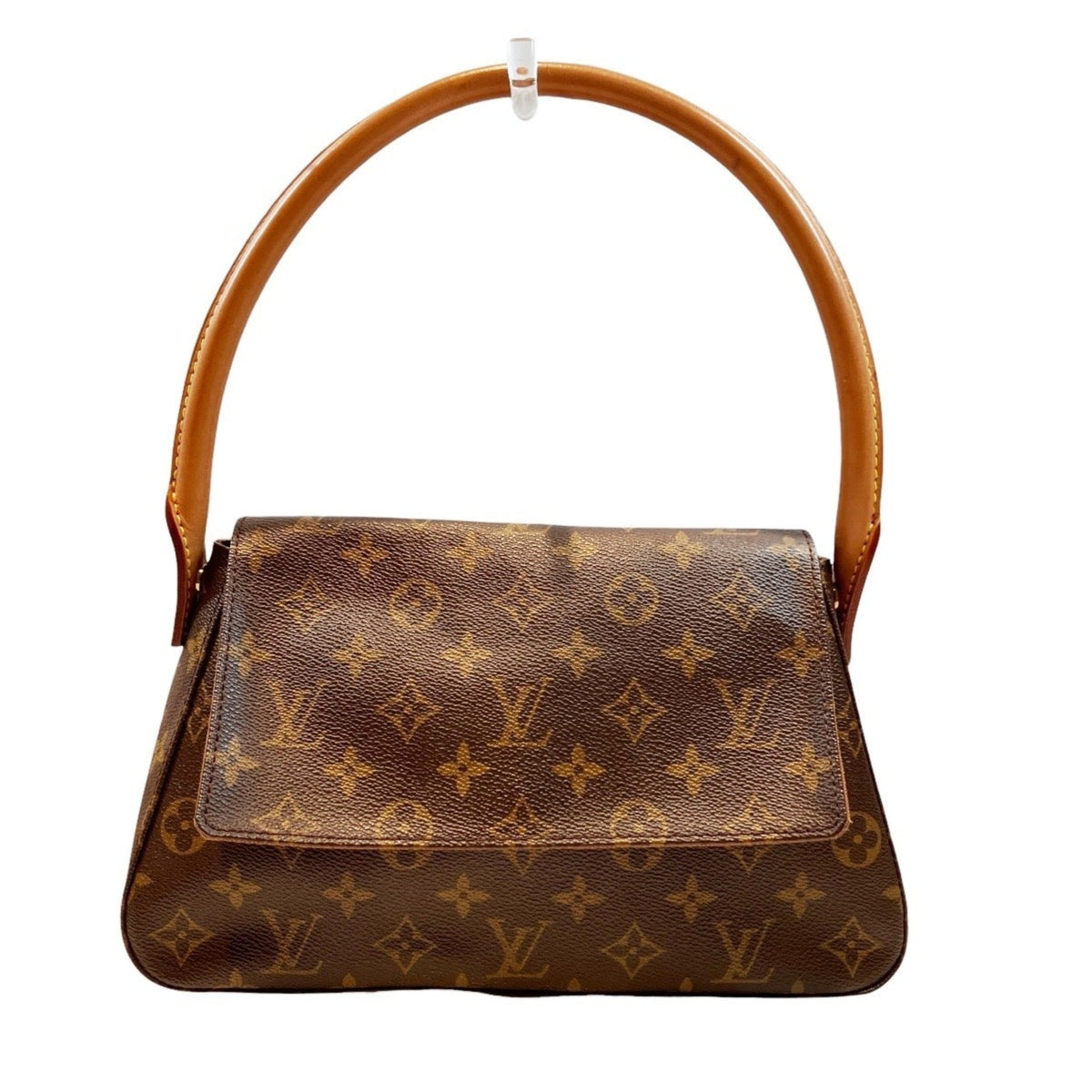 Louis Vuitton Brown Monogram Canvas Shoulder Bag (Pre-Owned)