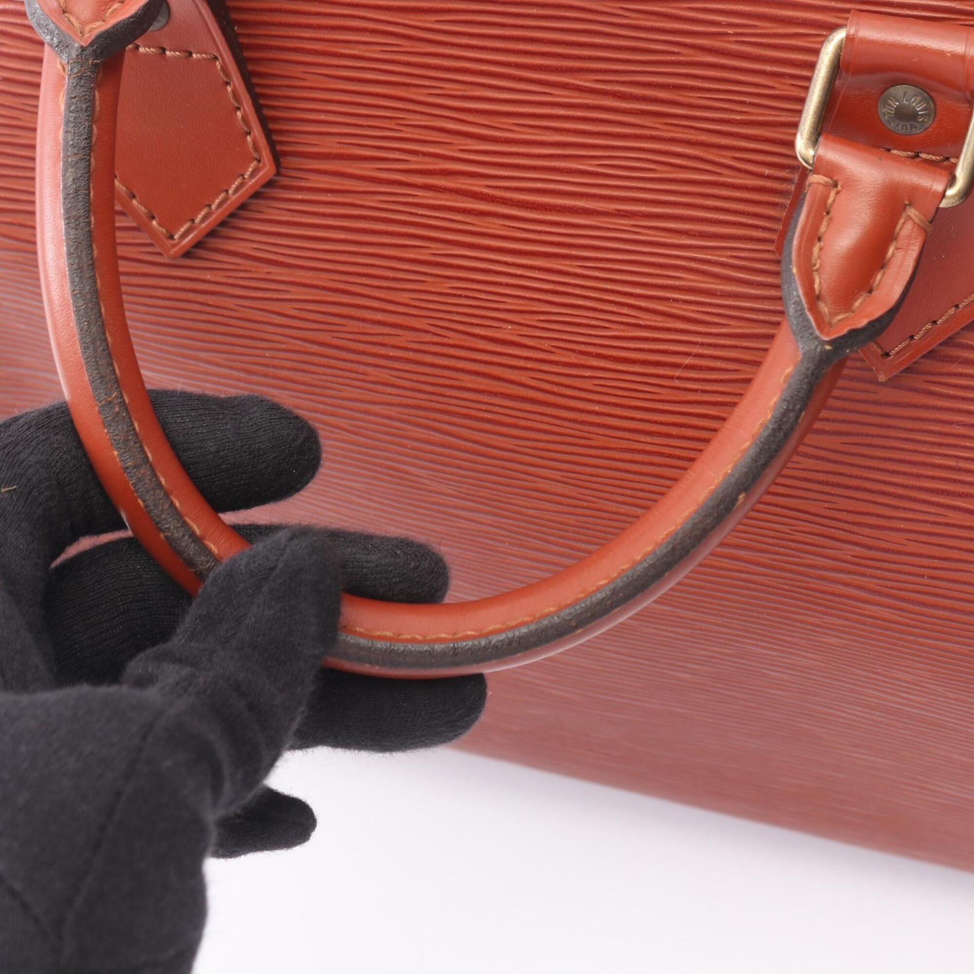 Louis Vuitton Brown Kenyan Brown Epi Leather Handbag (Pre-Owned)