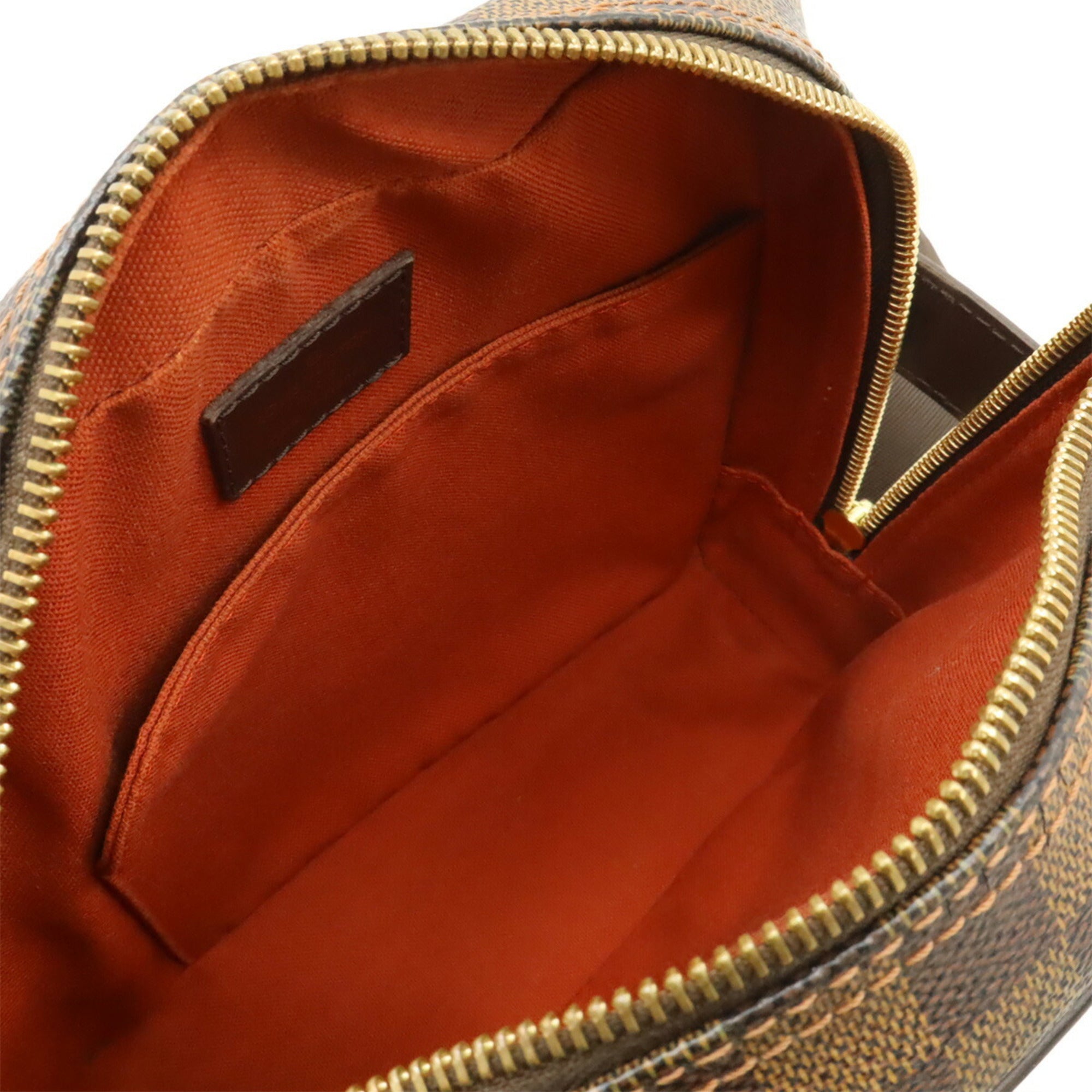 Louis Vuitton Brown Pvc Coated Canvas Damier Canvas Pochette Shoulder Bag (Pre-Owned)