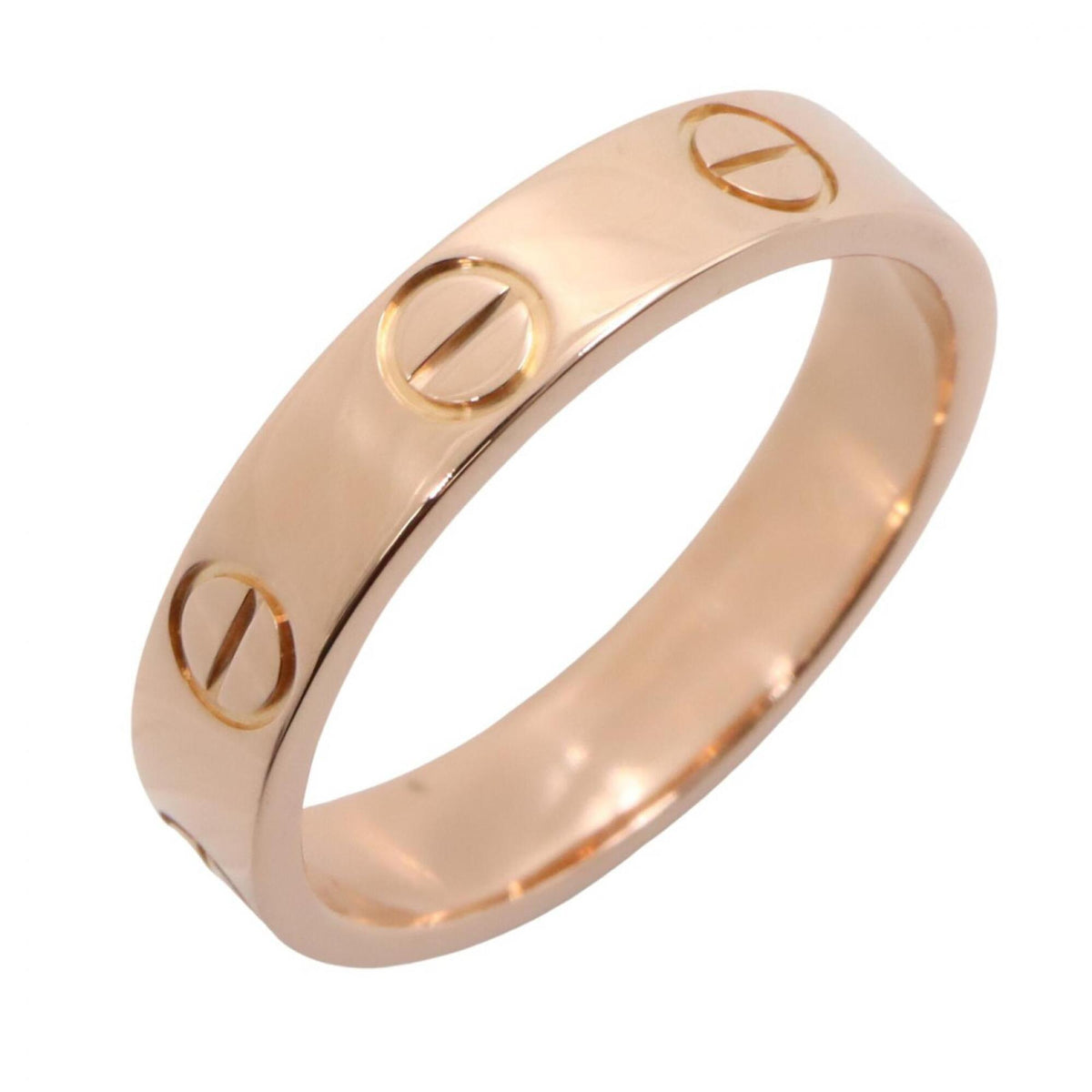 Cartier Gold Pink Gold (18K) Band Ring (Pre-Owned)