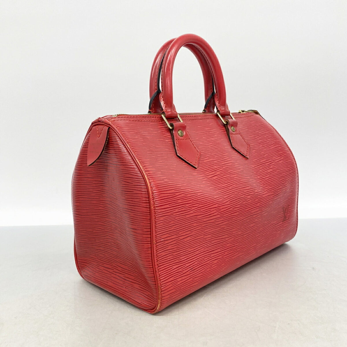 Louis Vuitton Castilian Red Handbag (Pre-Owned)