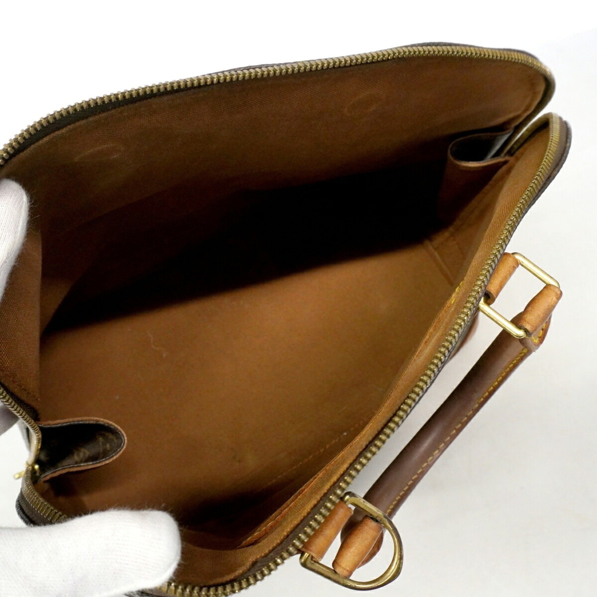 Louis Vuitton Brown Handbag (Pre-Owned)