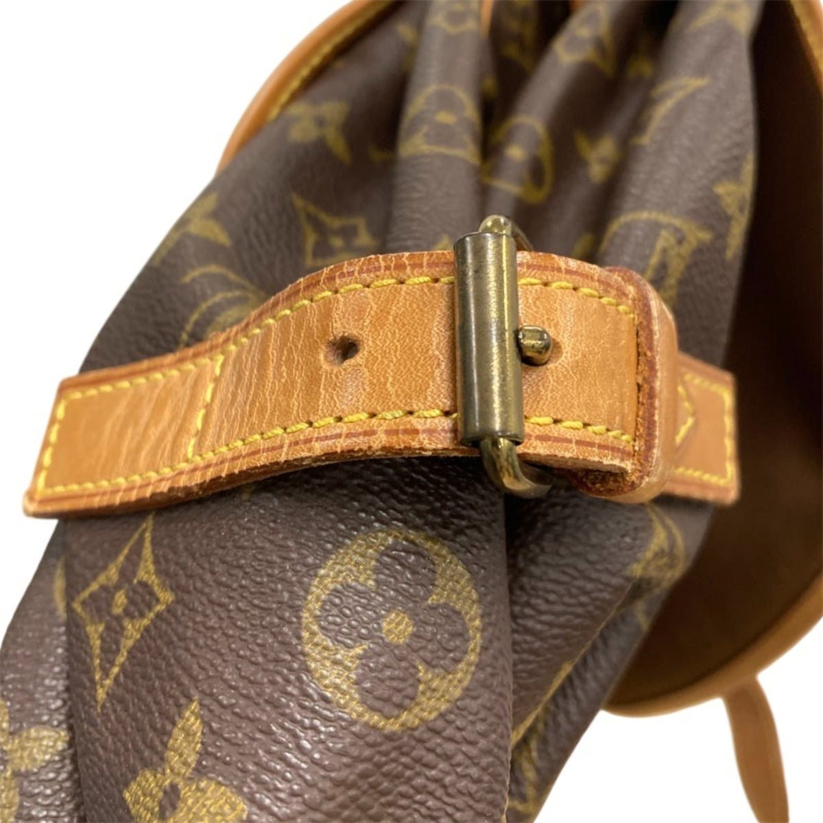 Louis Vuitton Monogram Brown Pvc Leather Shoulder Bag (Pre-Owned)