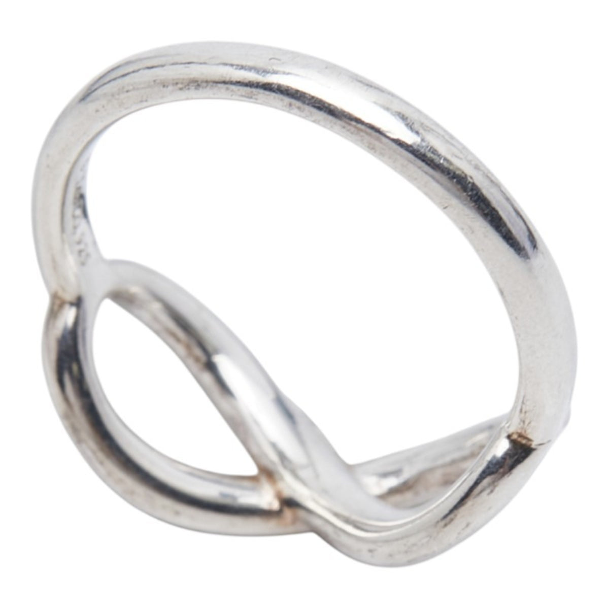 Tiffany Silver 925 Band Ring (Pre-Owned)