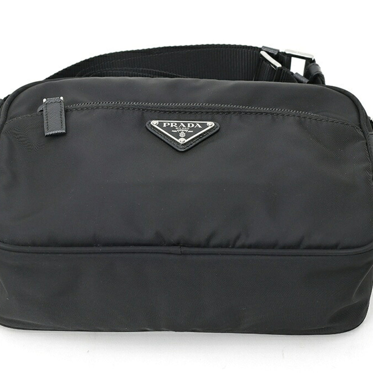 Prada Black Polyamide Shoulder Bag (Pre-Owned)