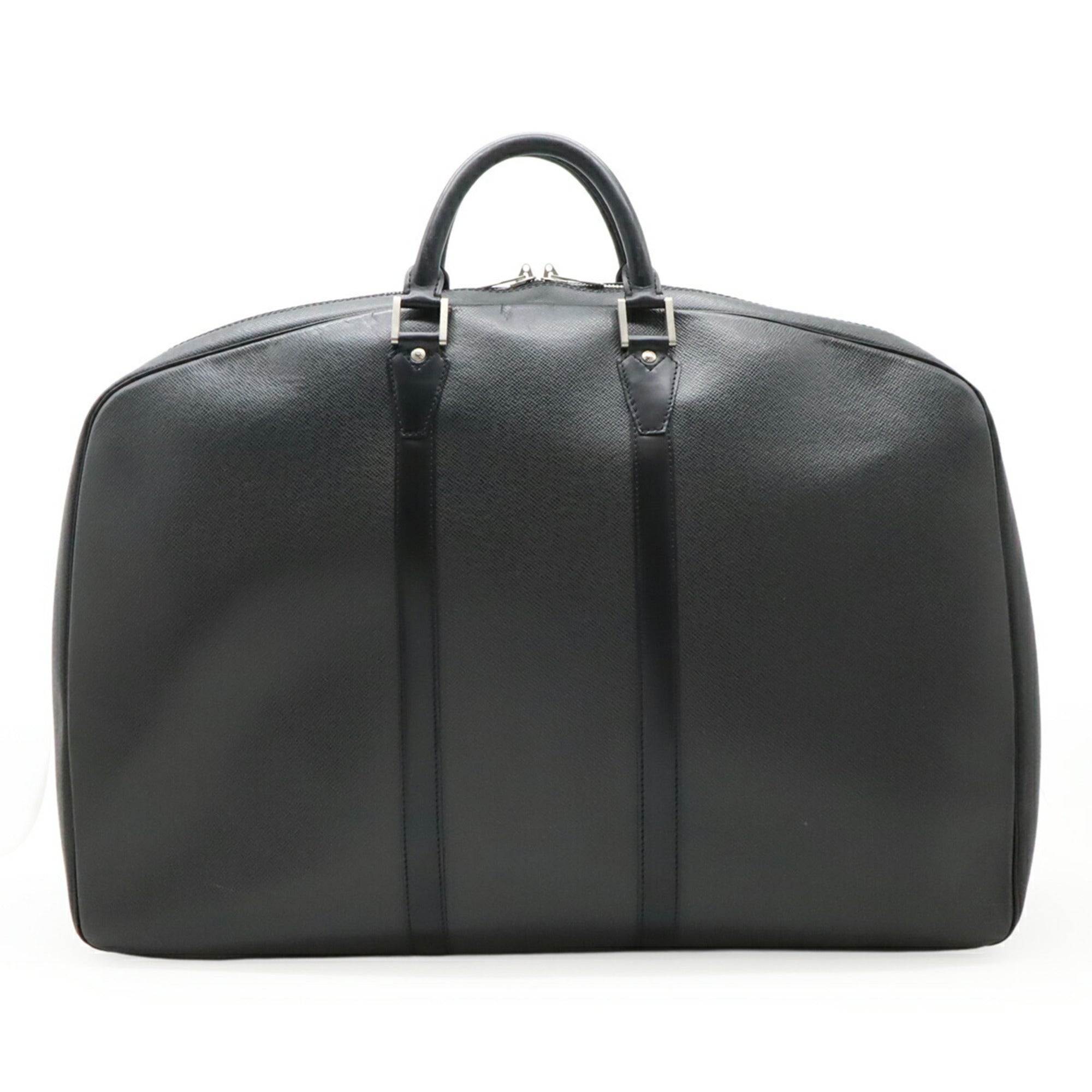 Louis Vuitton Ardoise Black Taiga Leather Boston Bag (Pre-Owned)