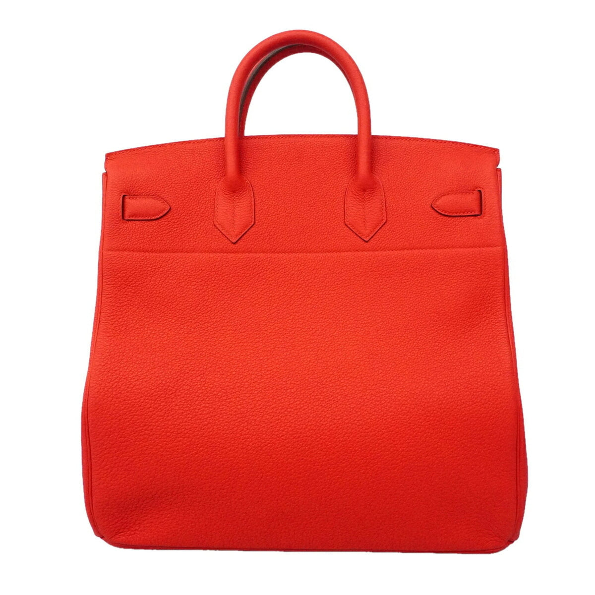 Hermes Red Color Togo Leather Handbag (Pre-Owned)