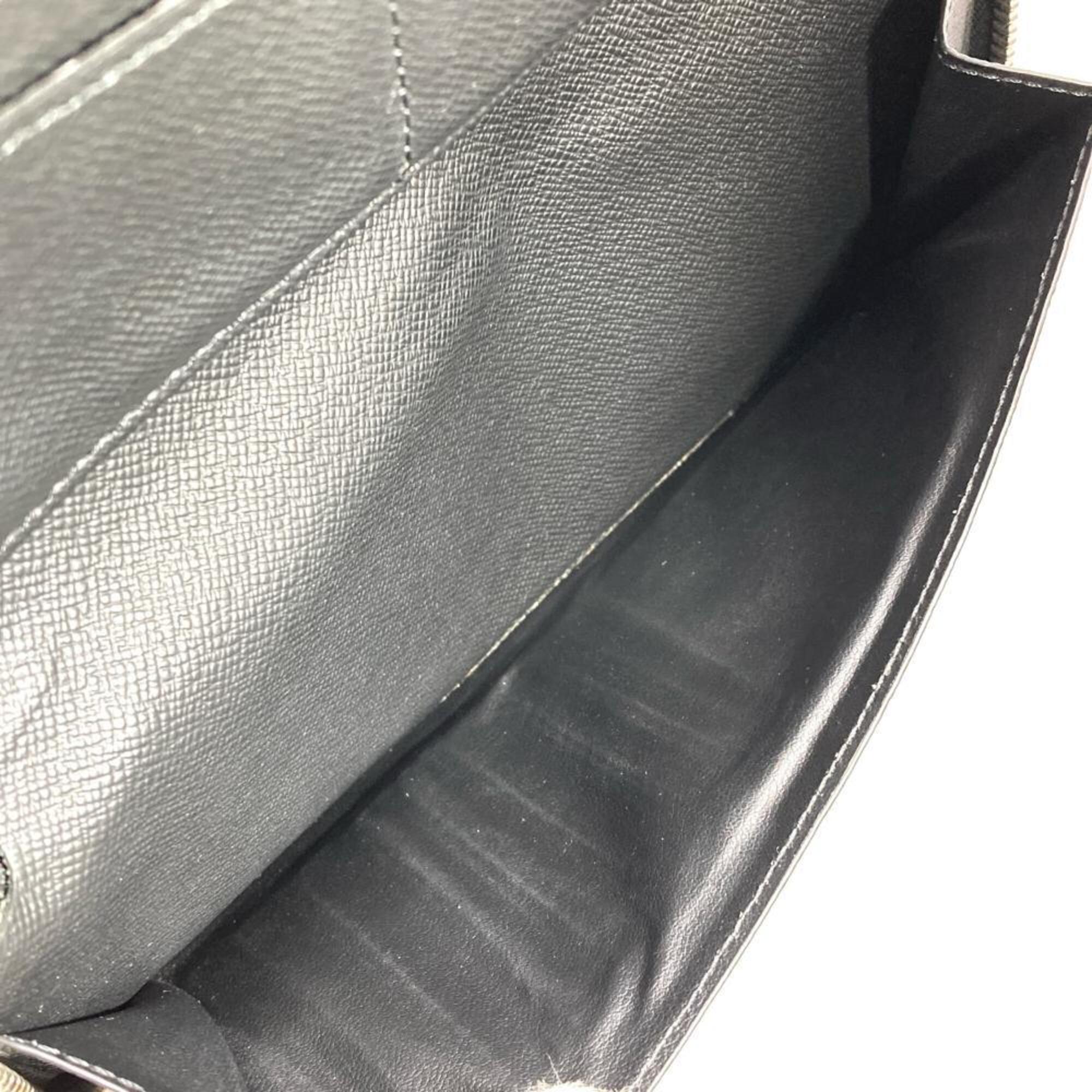 Louis Vuitton Black Monogram Eclipse Long Wallet (Bi-Fold) (Pre-Owned)