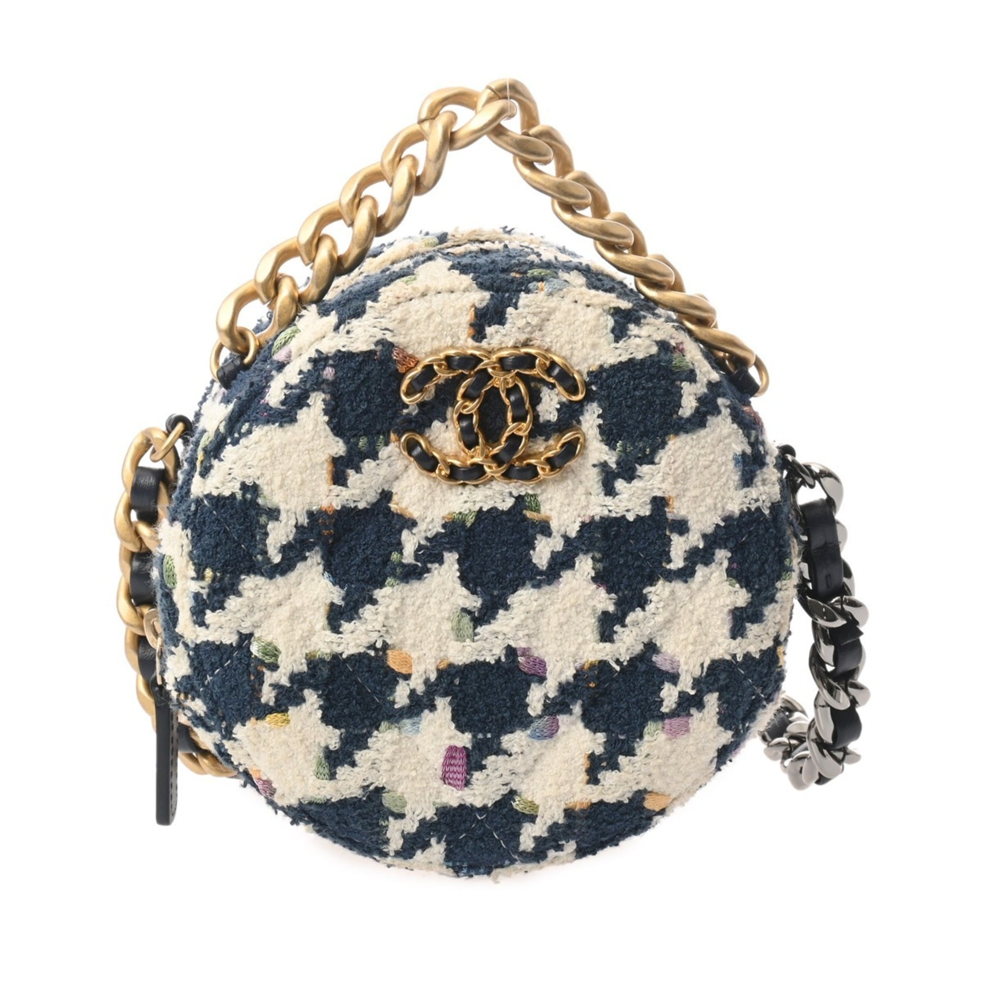 Chanel Multi-Color Tweed Shoulder Bag (Pre-Owned)